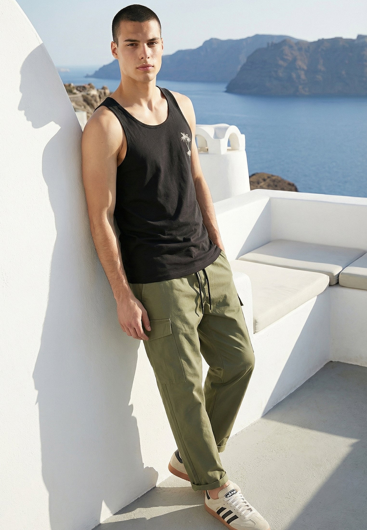 GOOD VIBES VEST BLACK