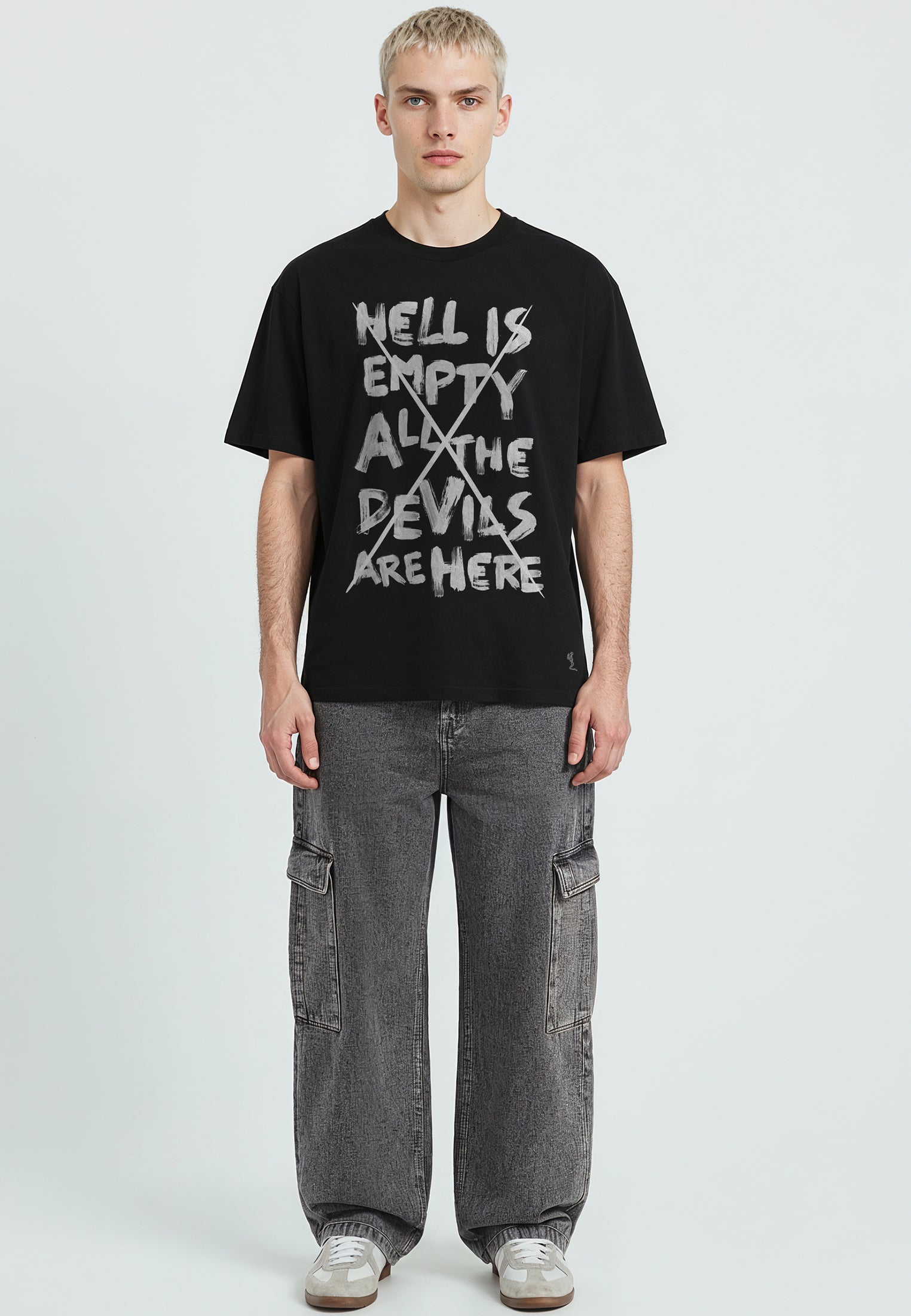HELL IS EMPTY T-SHIRT BLACK