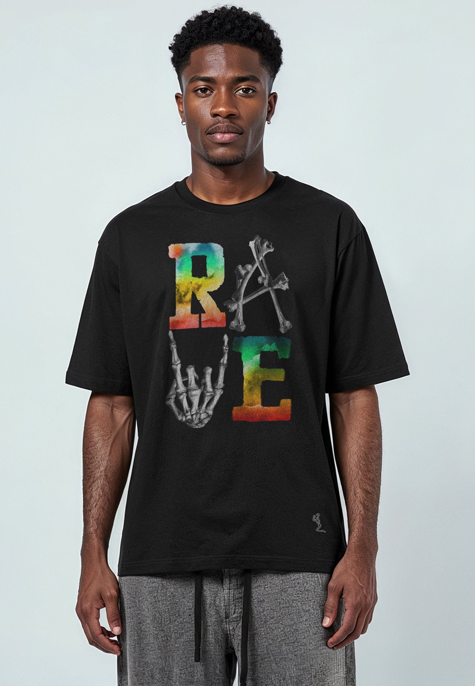 RAVE T-SHIRT BLACK