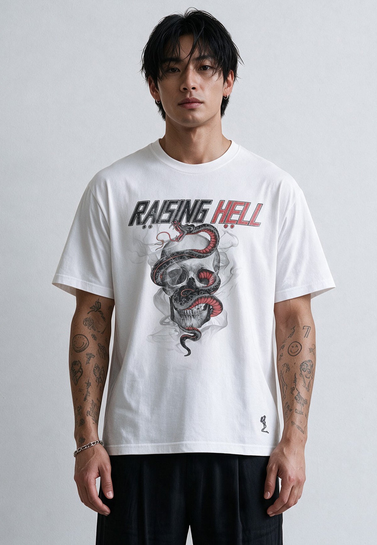 RAISING HELL T-SHIRT WHITE