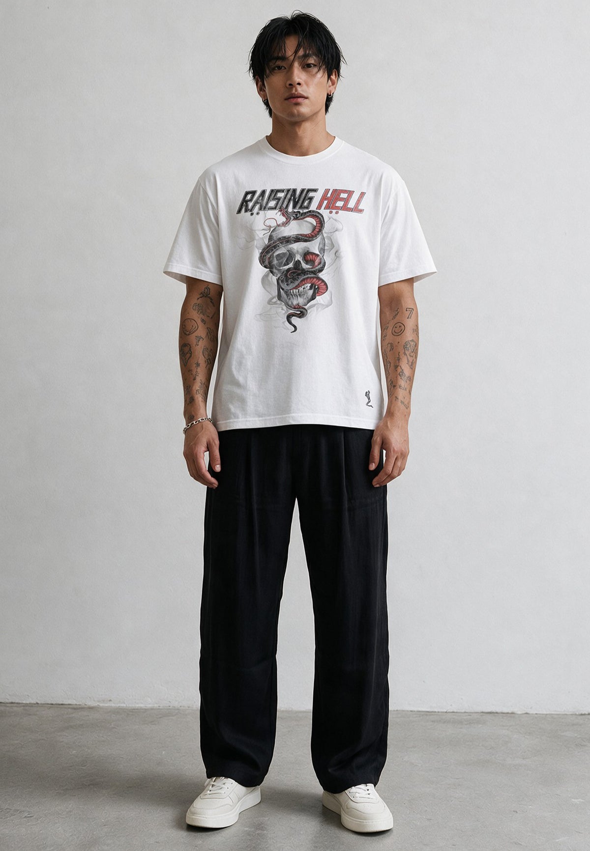 RAISING HELL T-SHIRT WHITE