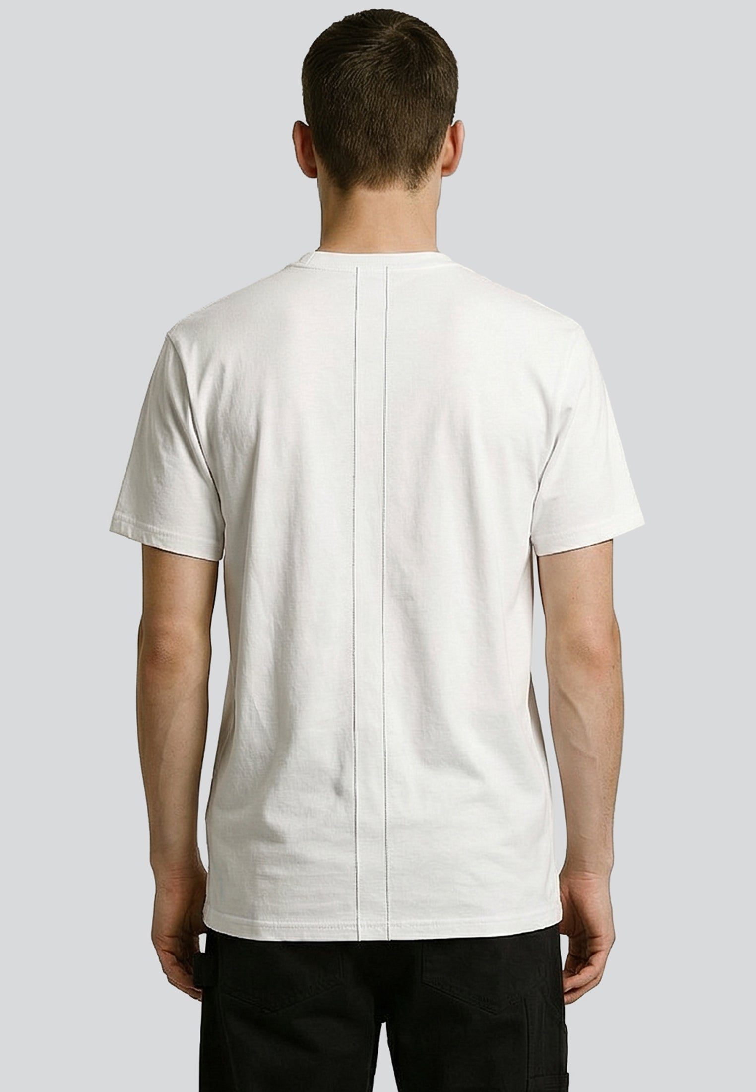 SKULL CROSS ROSE T-SHIRT WASHED BLACK