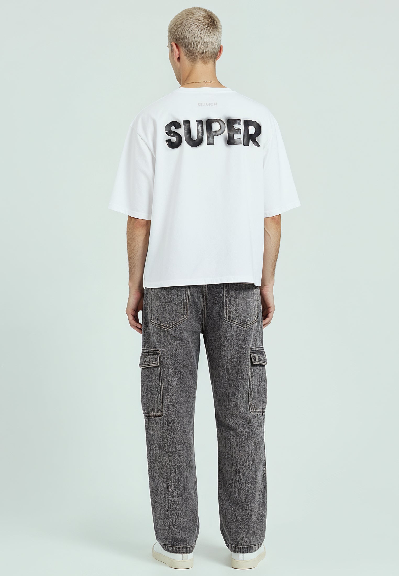 STAR CROP T-SHIRT WHITE