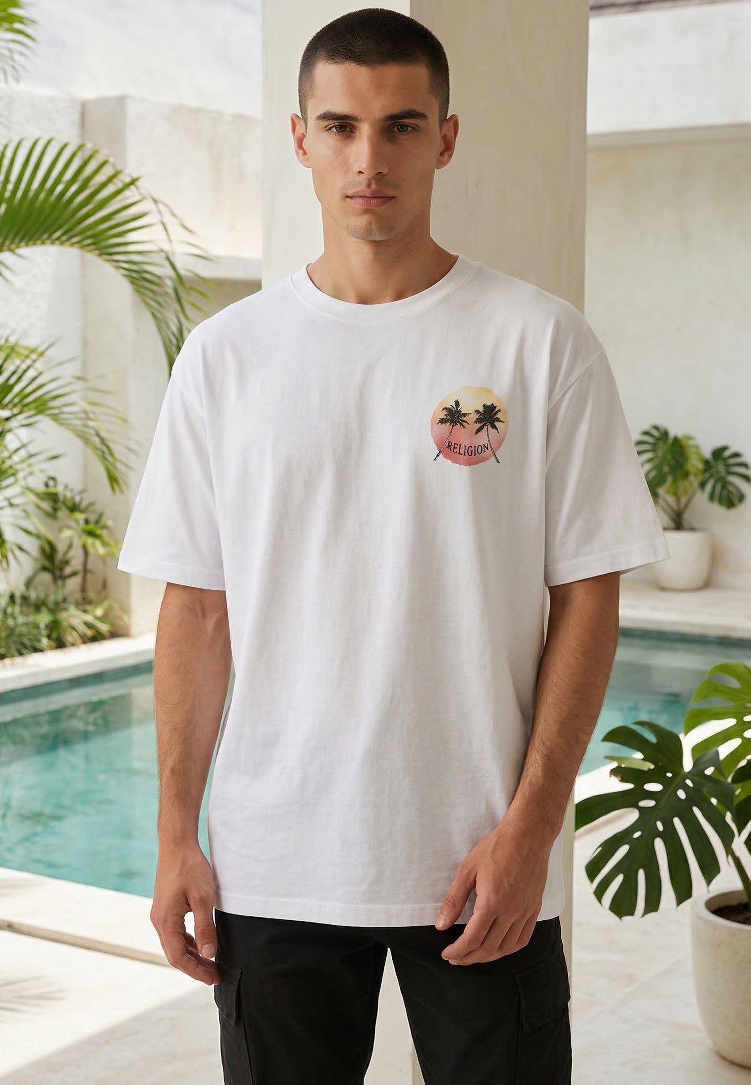 SUNSET T-SHIRT WHITE