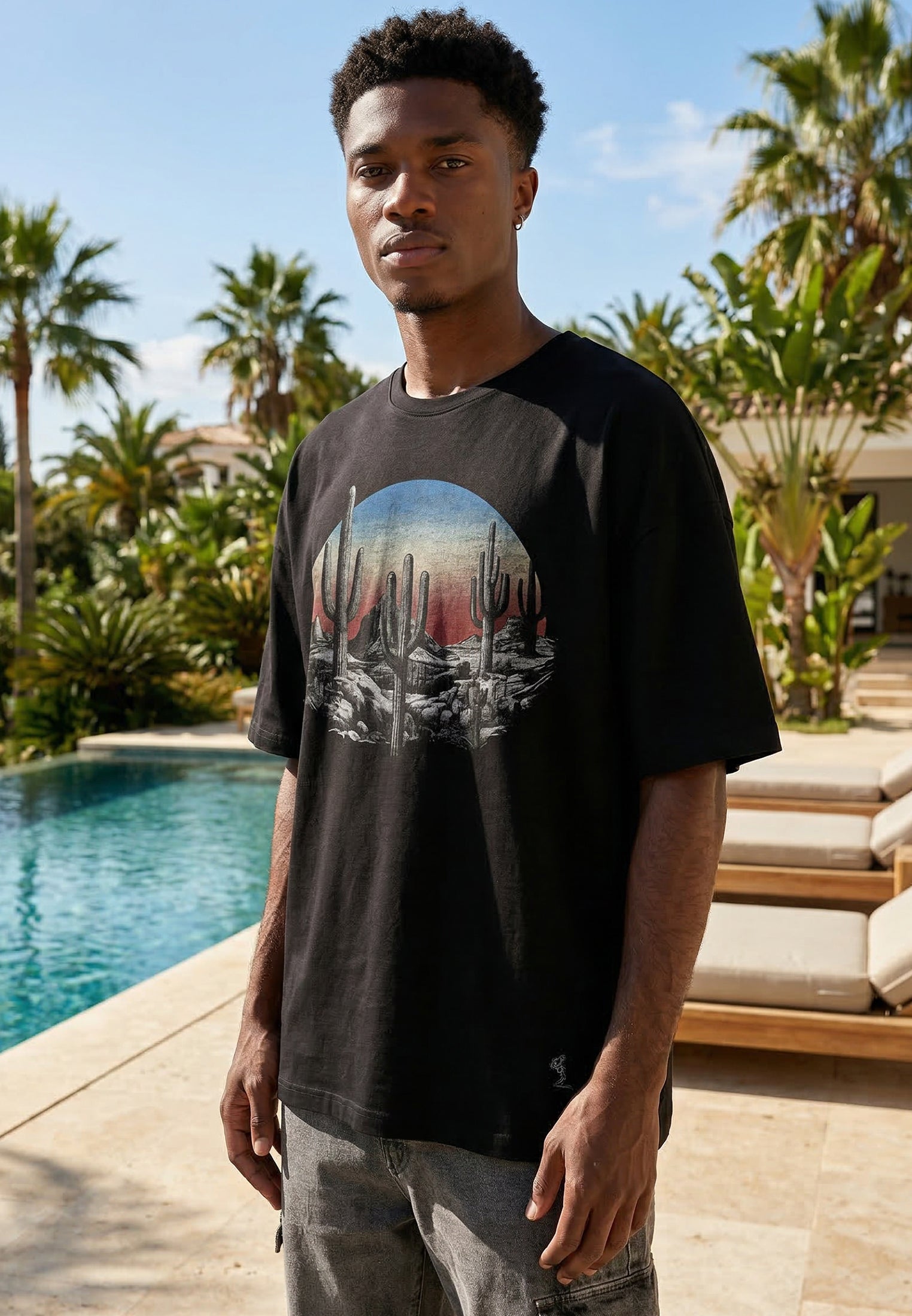 WISH YOU WERE TEQUILA T-SHIRT BLACK