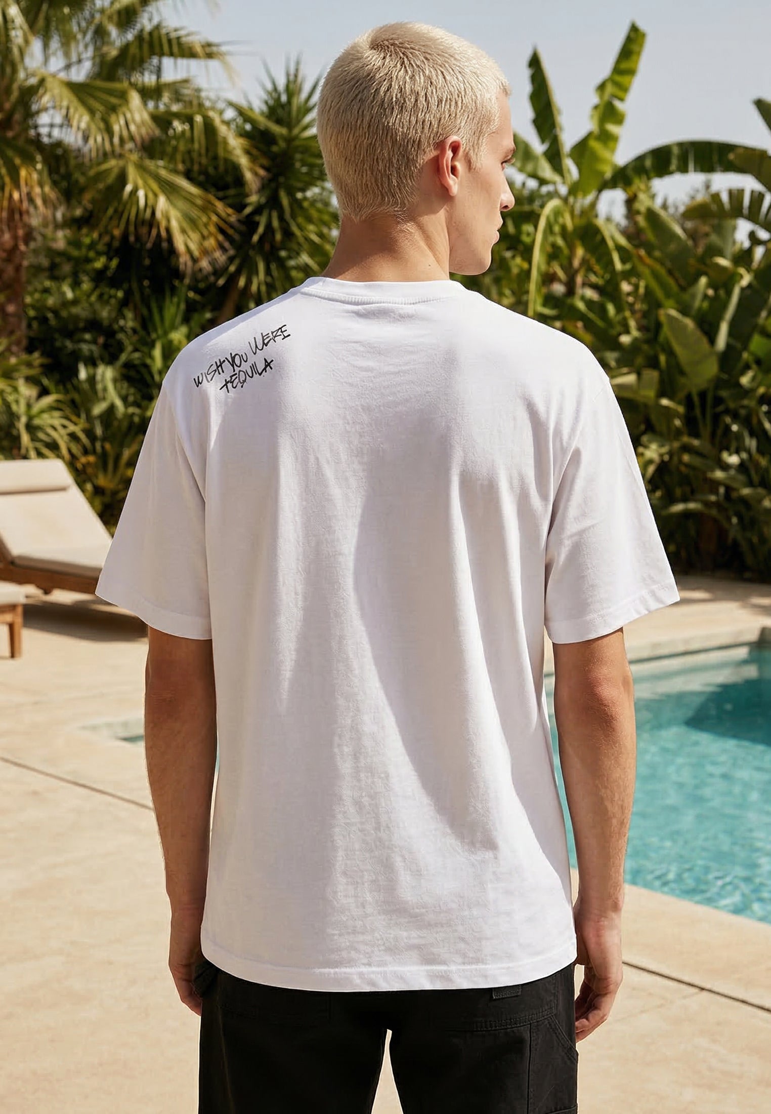 WISH YOU WERE TEQUILA T-SHIRT WHITE