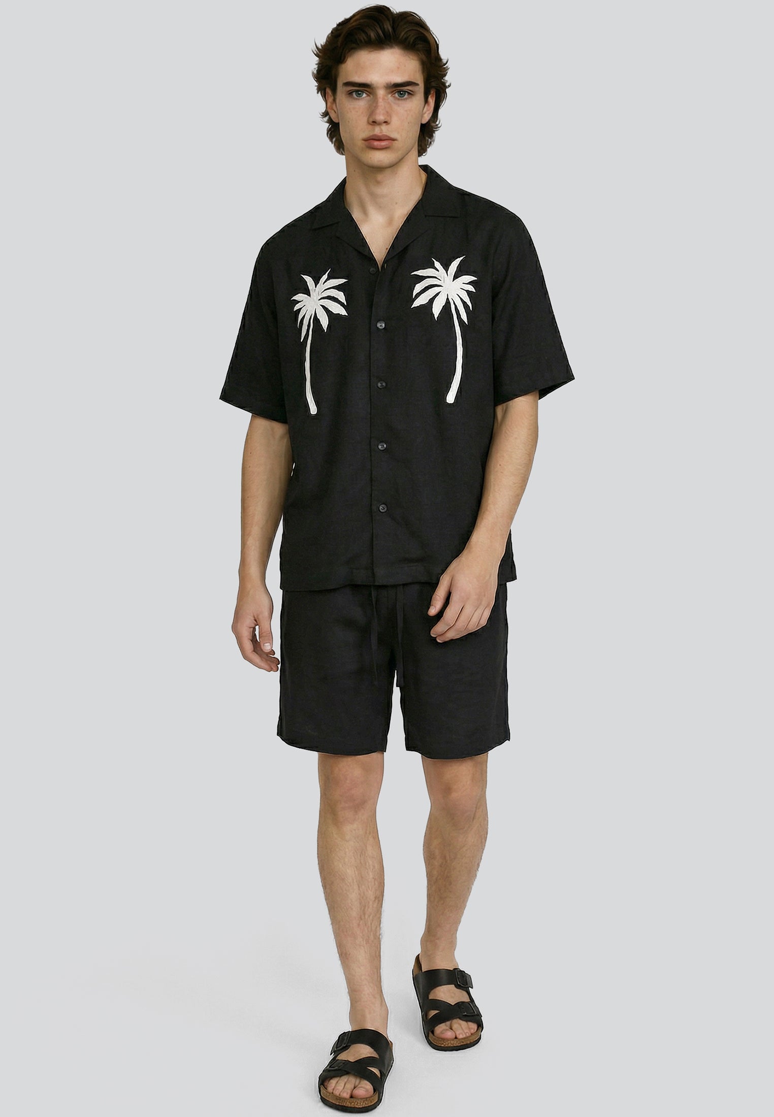 PALM SHIRT BLACK