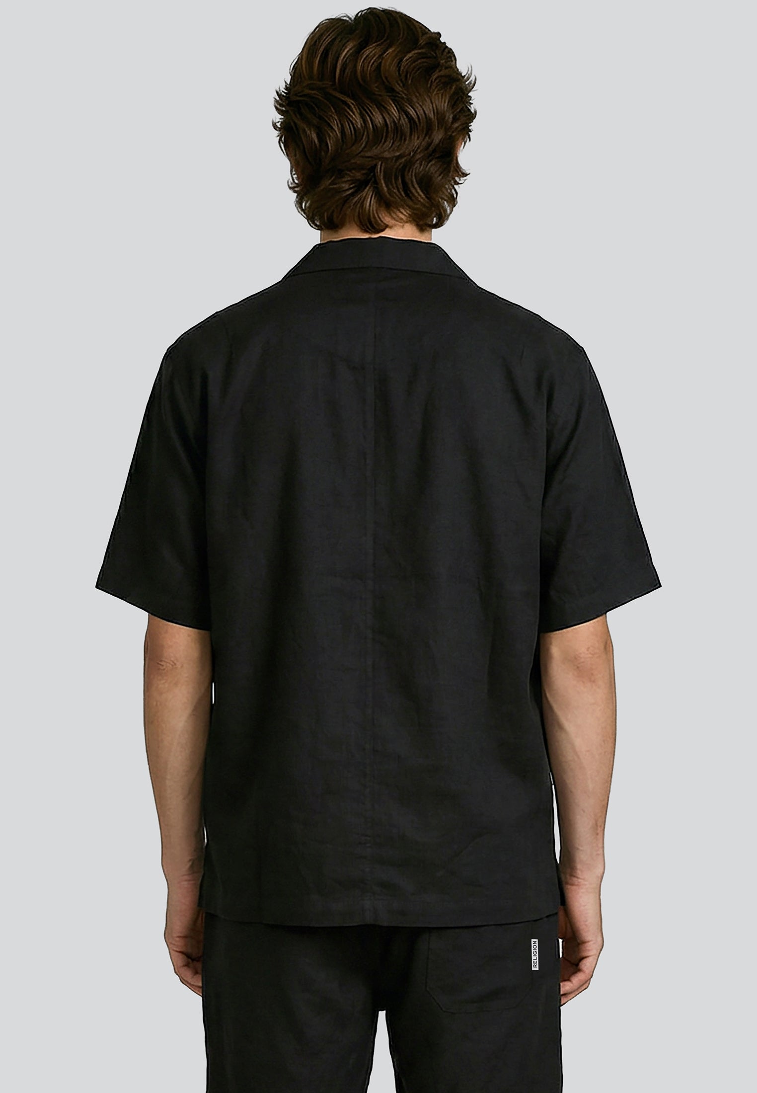 PALM SHIRT BLACK