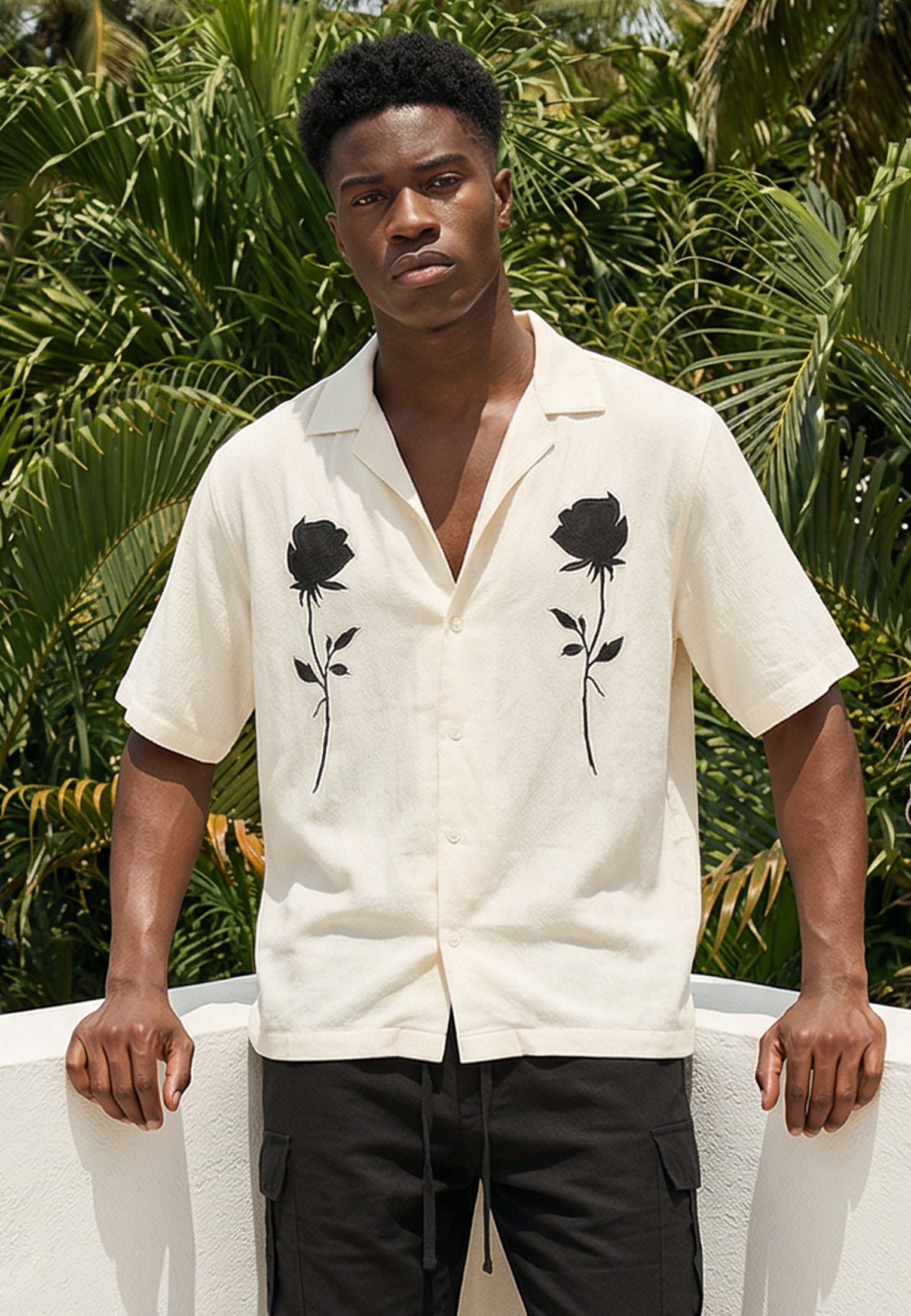 ROSES SHIRT OFF WHITE