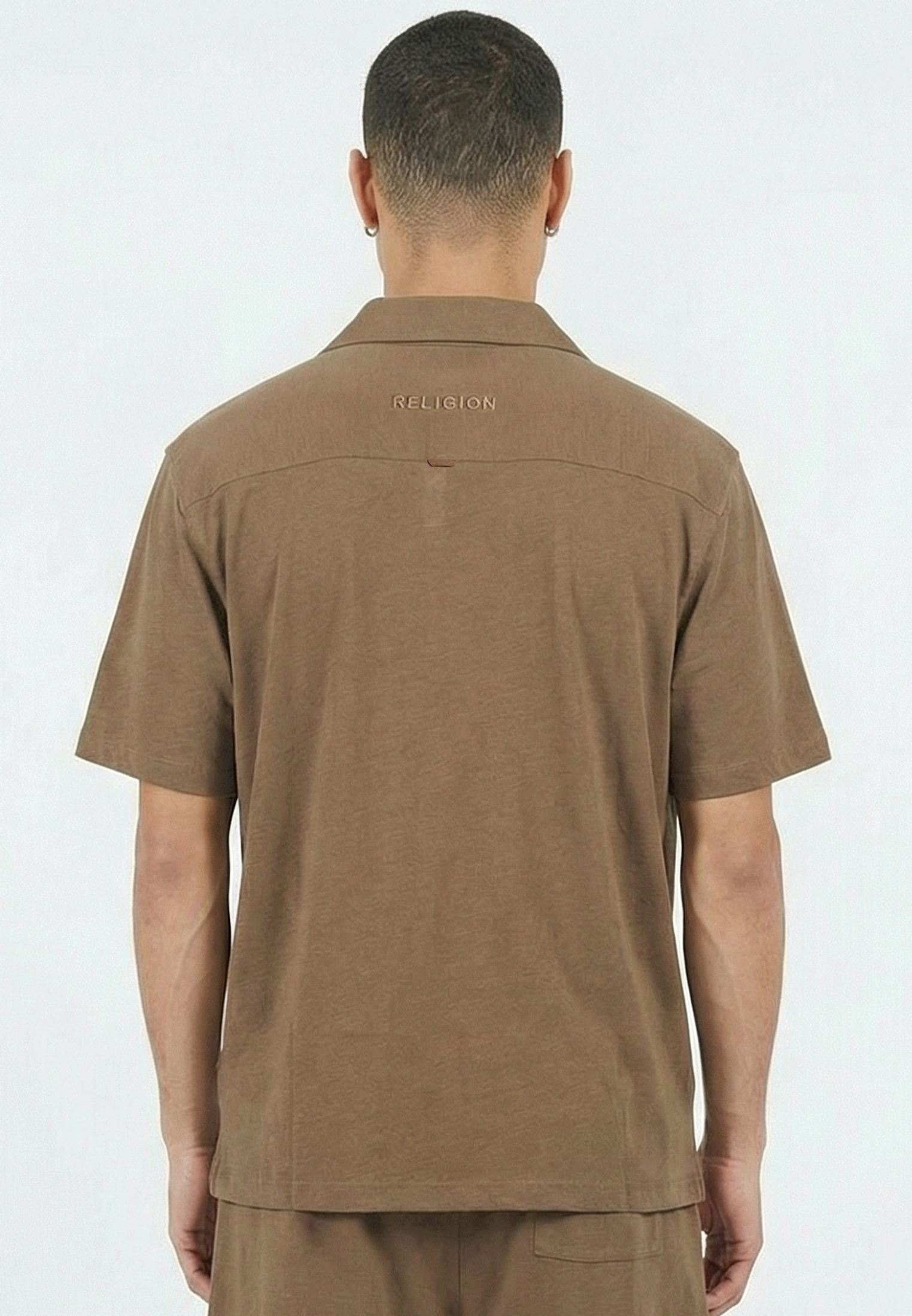 SLUB SHIRT TAN