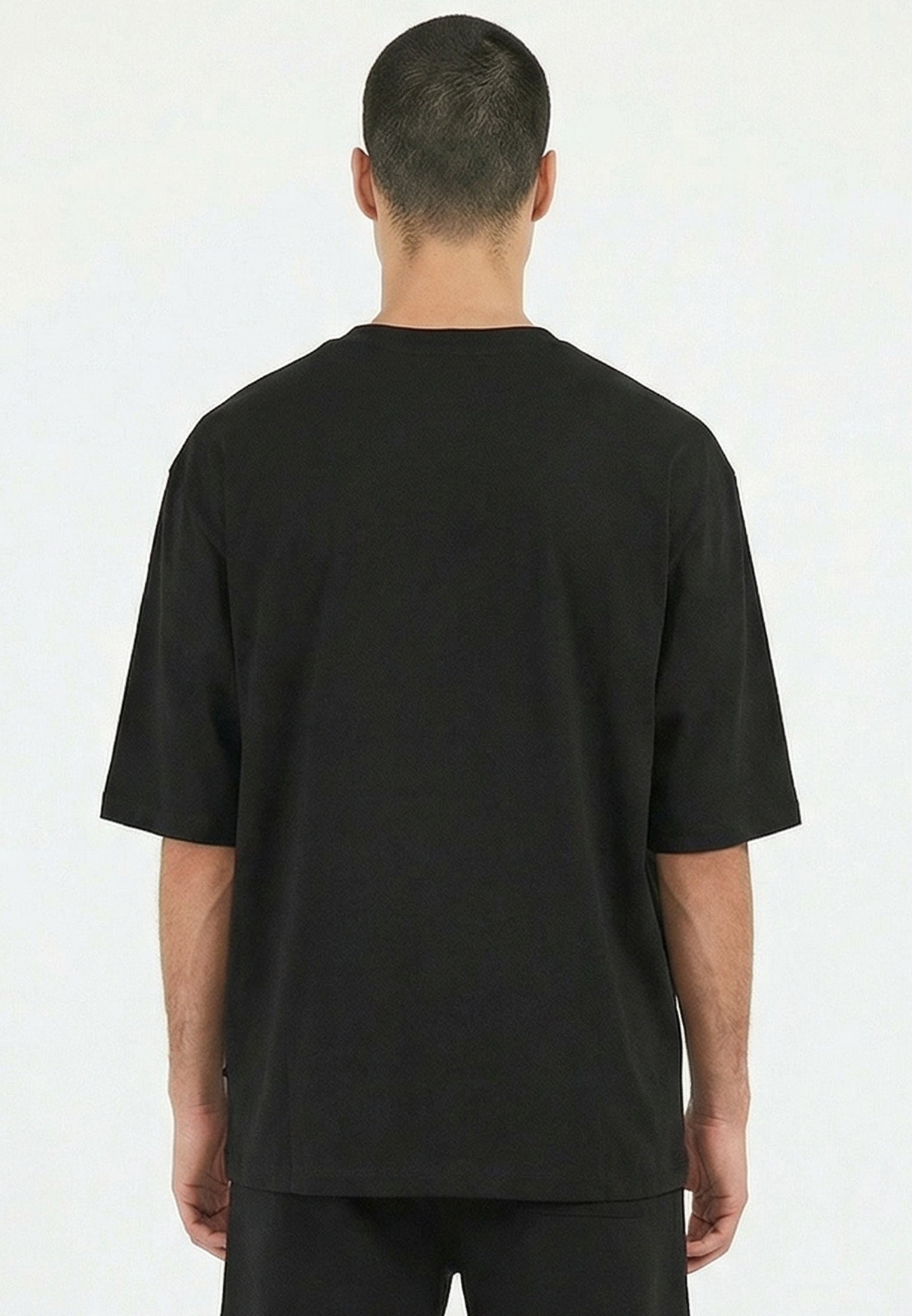 SLUB T-SHIRT BLACK