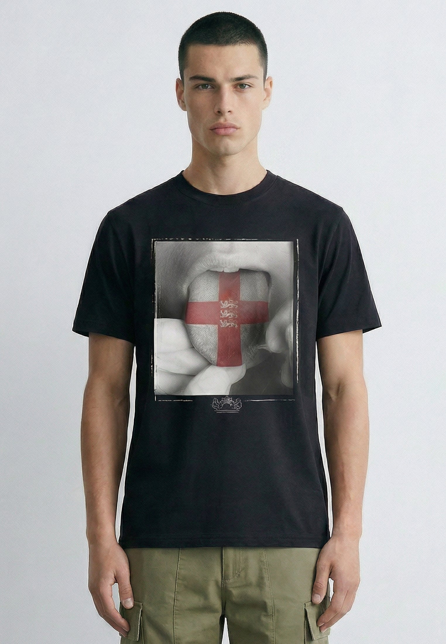 TONGUE T-SHIRT BLACK