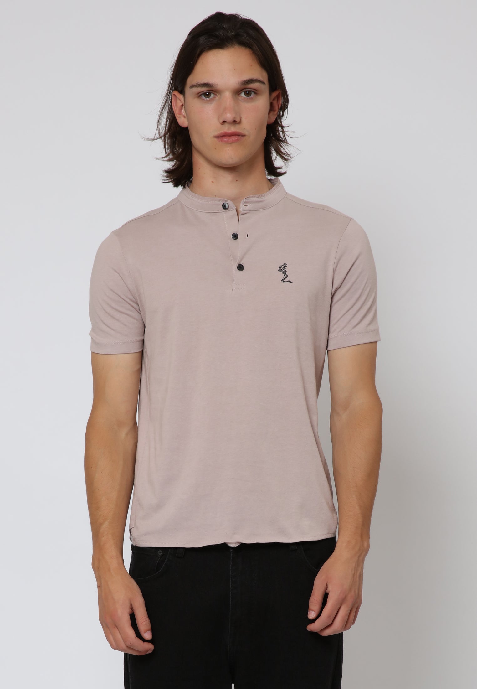 ESSENTIAL ORSON ASHES OF ROSES POLO SHIRT