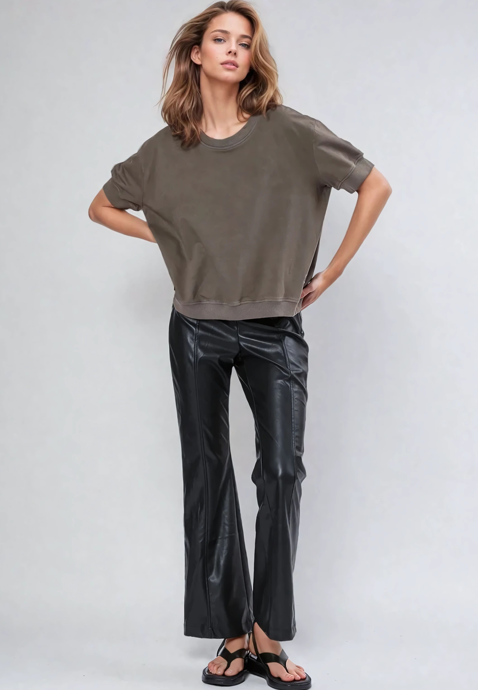 CITRINE TOP KHAKI