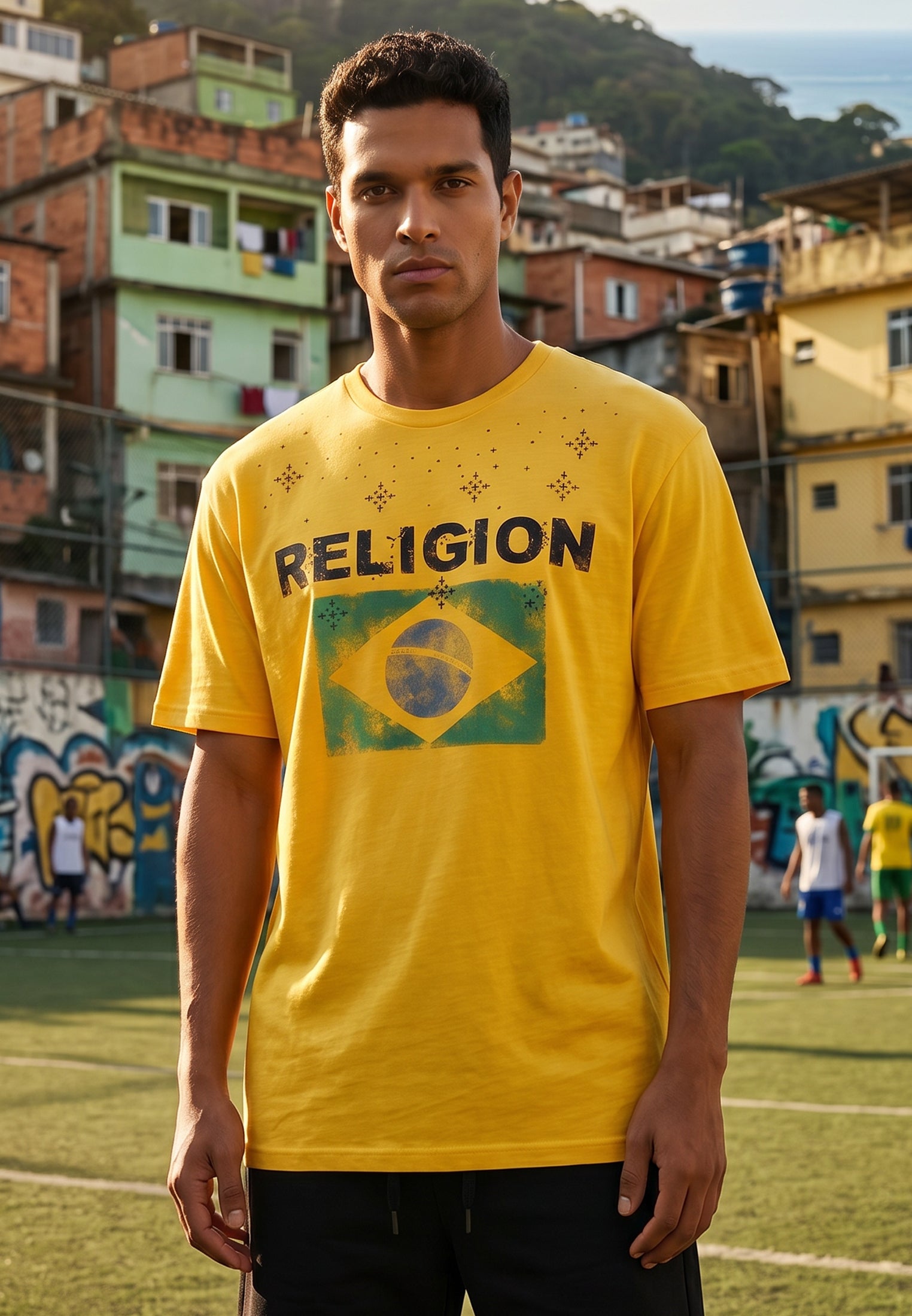 BRAZIL T-SHIRT YELLOW