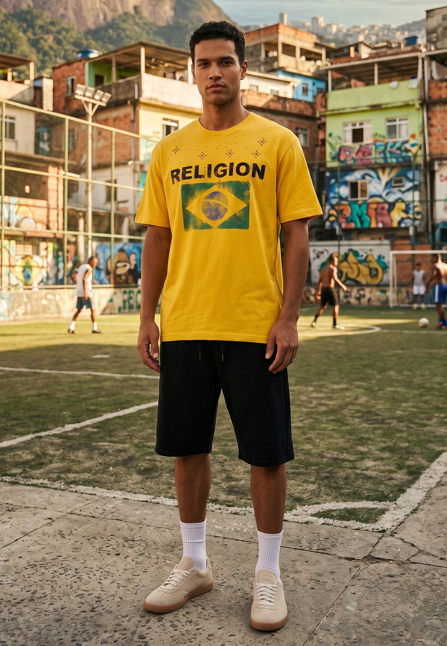 BRAZIL T-SHIRT YELLOW