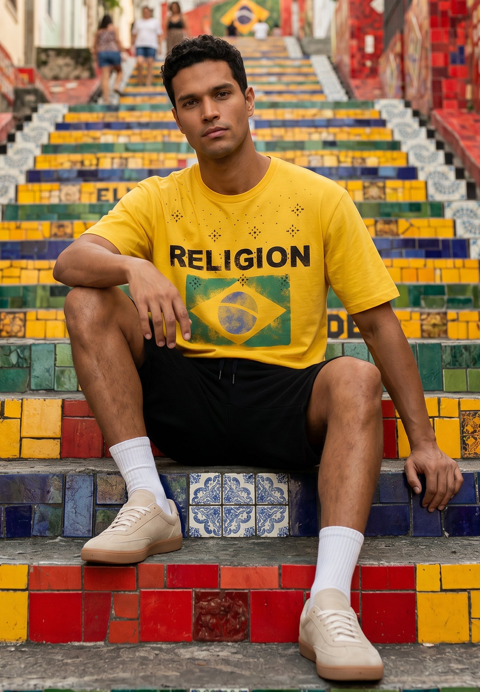 BRAZIL T-SHIRT YELLOW