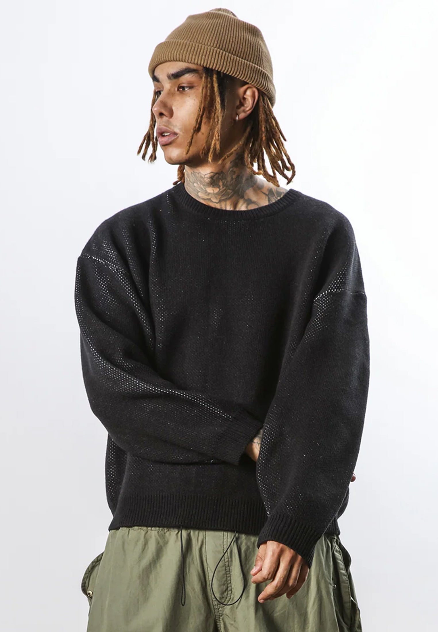 MAYHEM KNIT BLACK