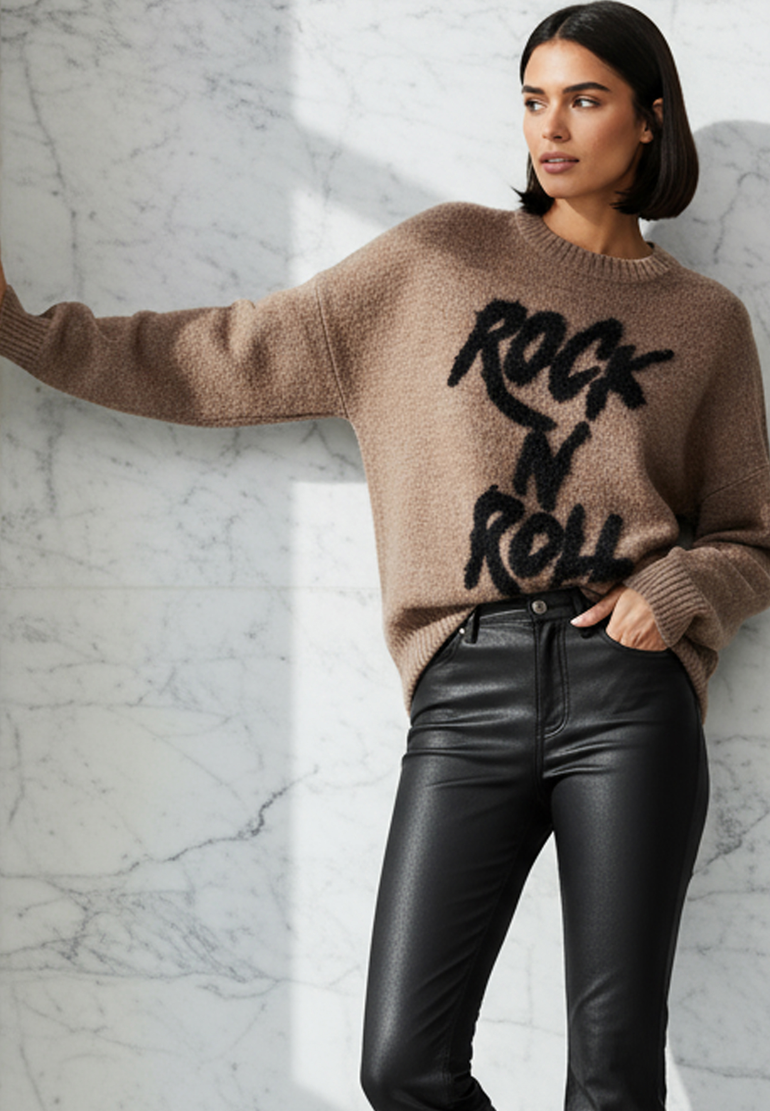 HATTY JUMPER BROWN