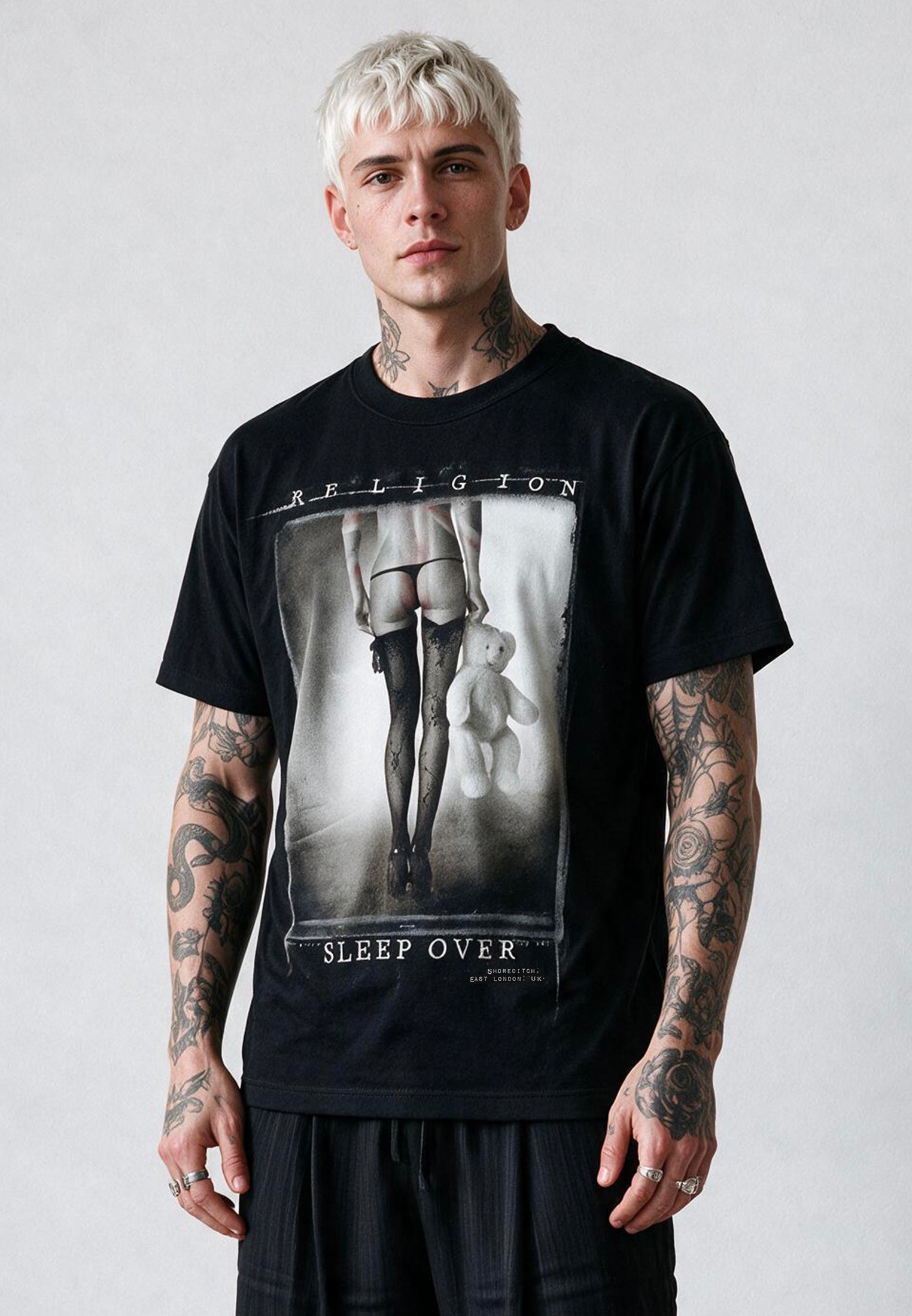 SLEEPOVER T-SHIRT BLACK