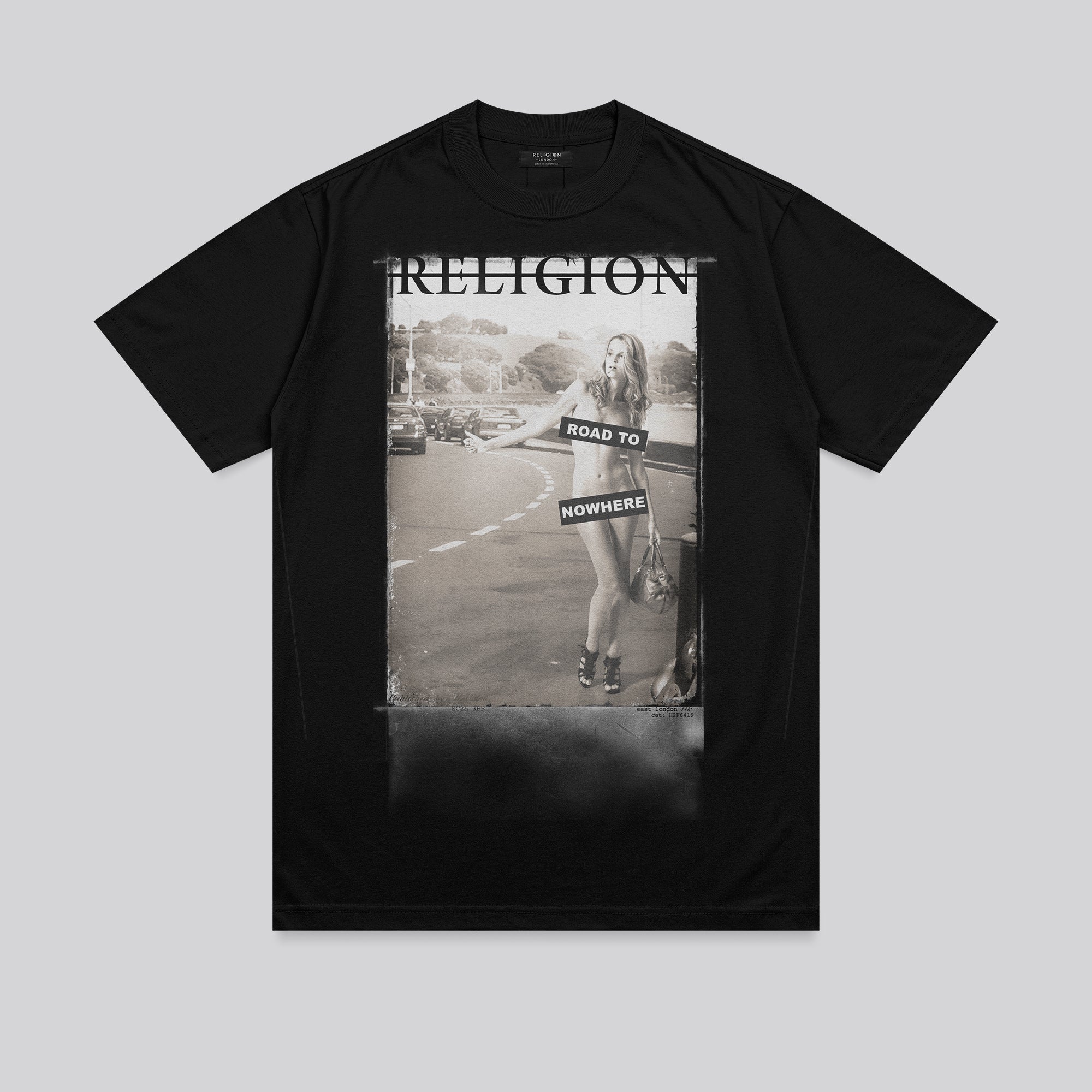 ROAD TO NOWHERE T-SHIRT BLACK