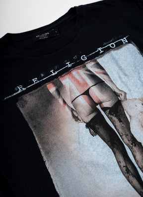 SLEEPOVER T-SHIRT BLACK