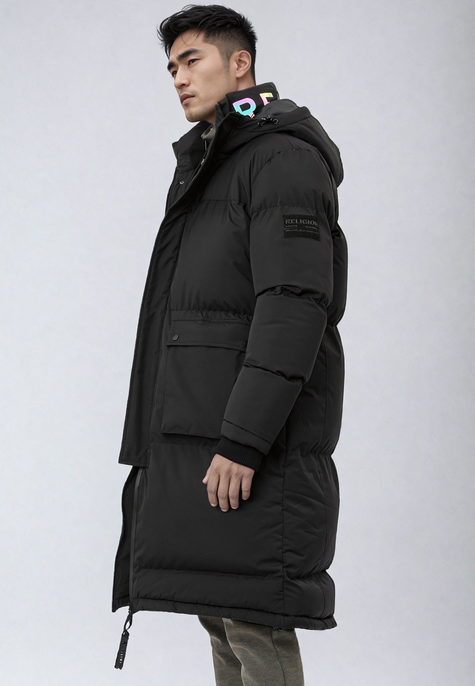 EXPOSITION PADDED PARKA BLACK