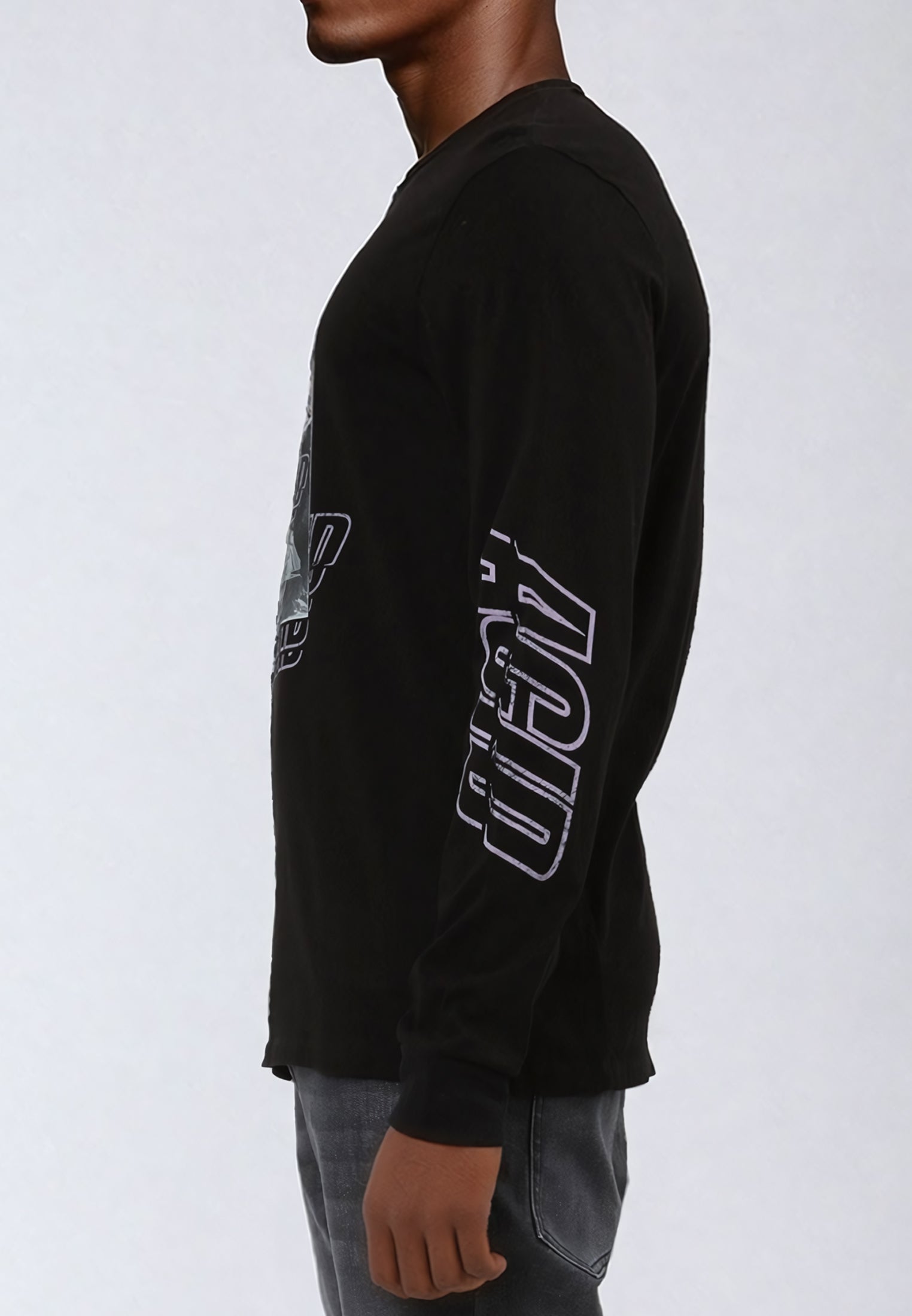 ACID RAVE LS T-SHIRT BLACK