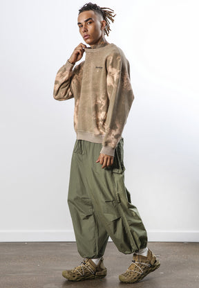 BLEACHED SWEAT FAWN & BLACK