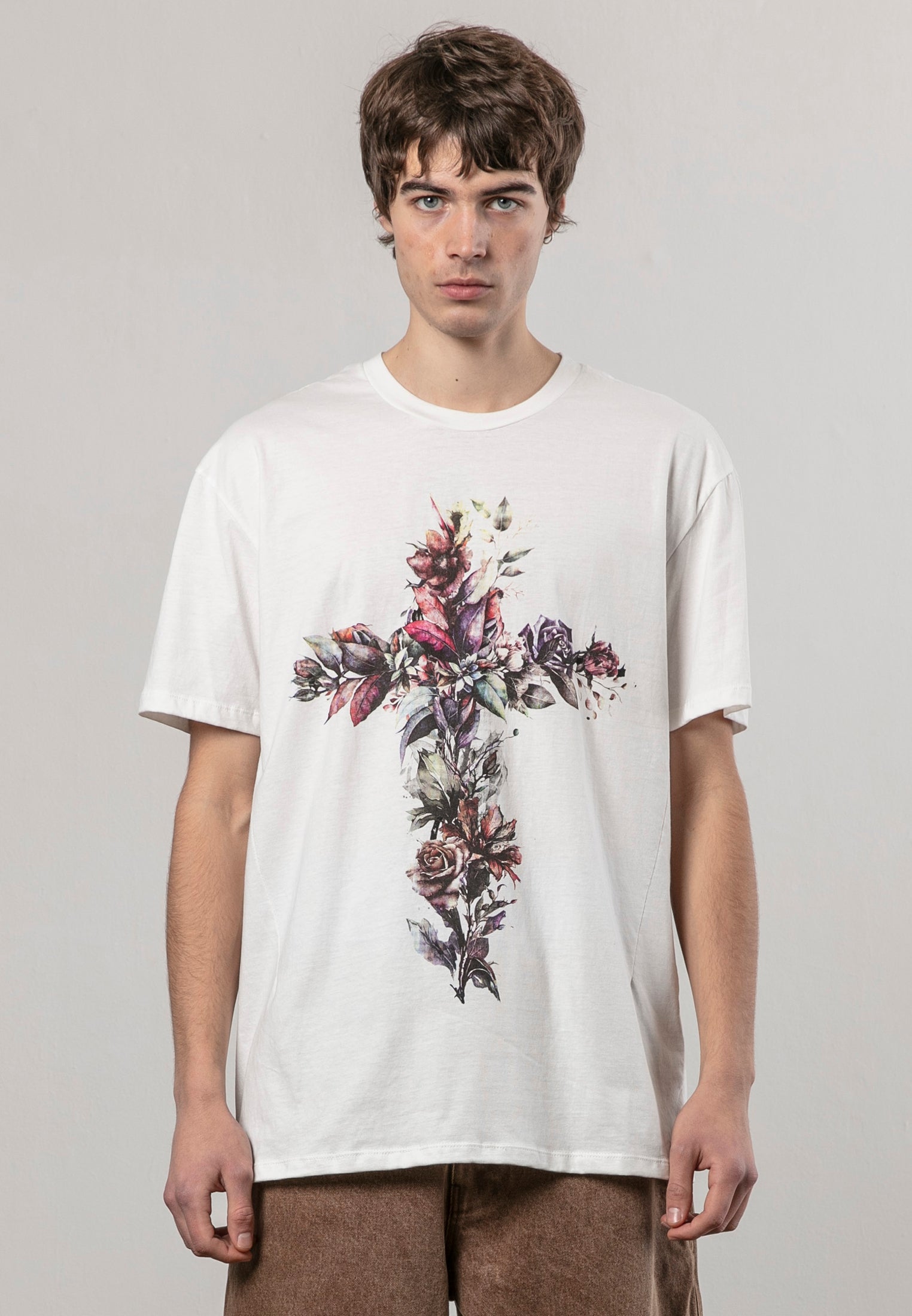 CROSS BOTANICAL T-SHIRT WINTER WHITE