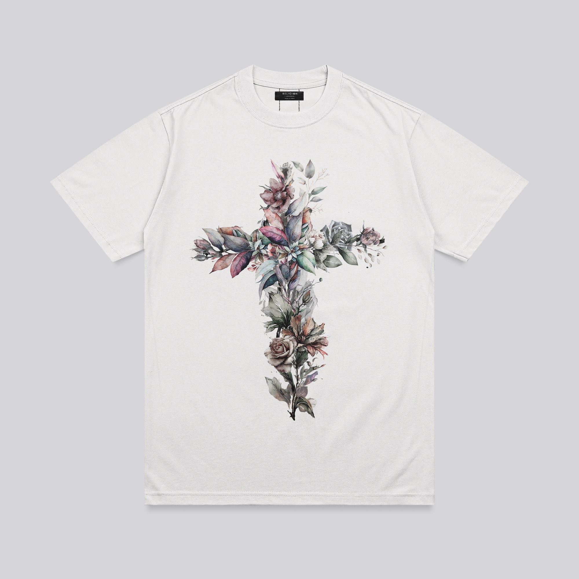 CROSS BOTANICAL T-SHIRT WINTER WHITE