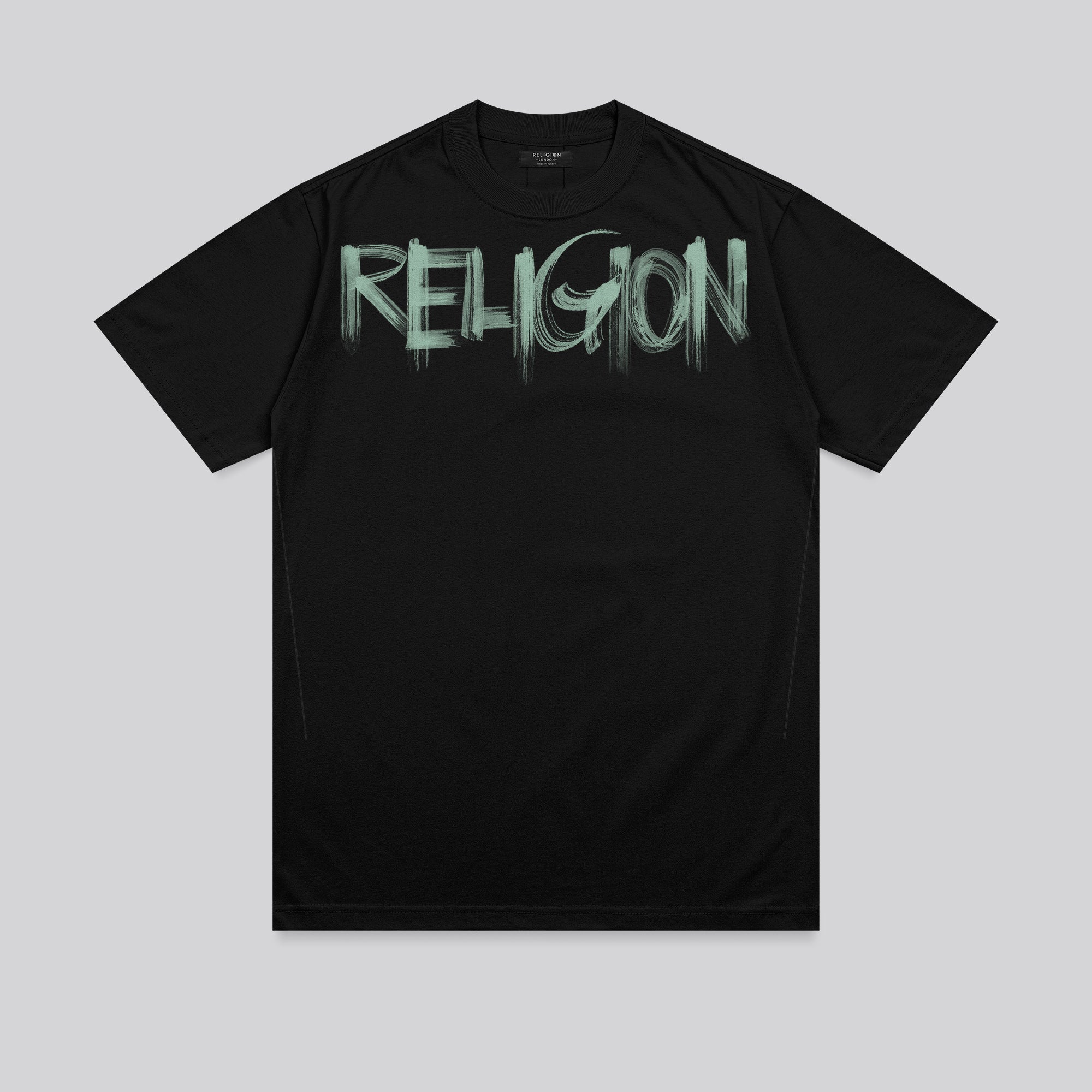 RELIGION BRUSH T-SHIRT BLACK