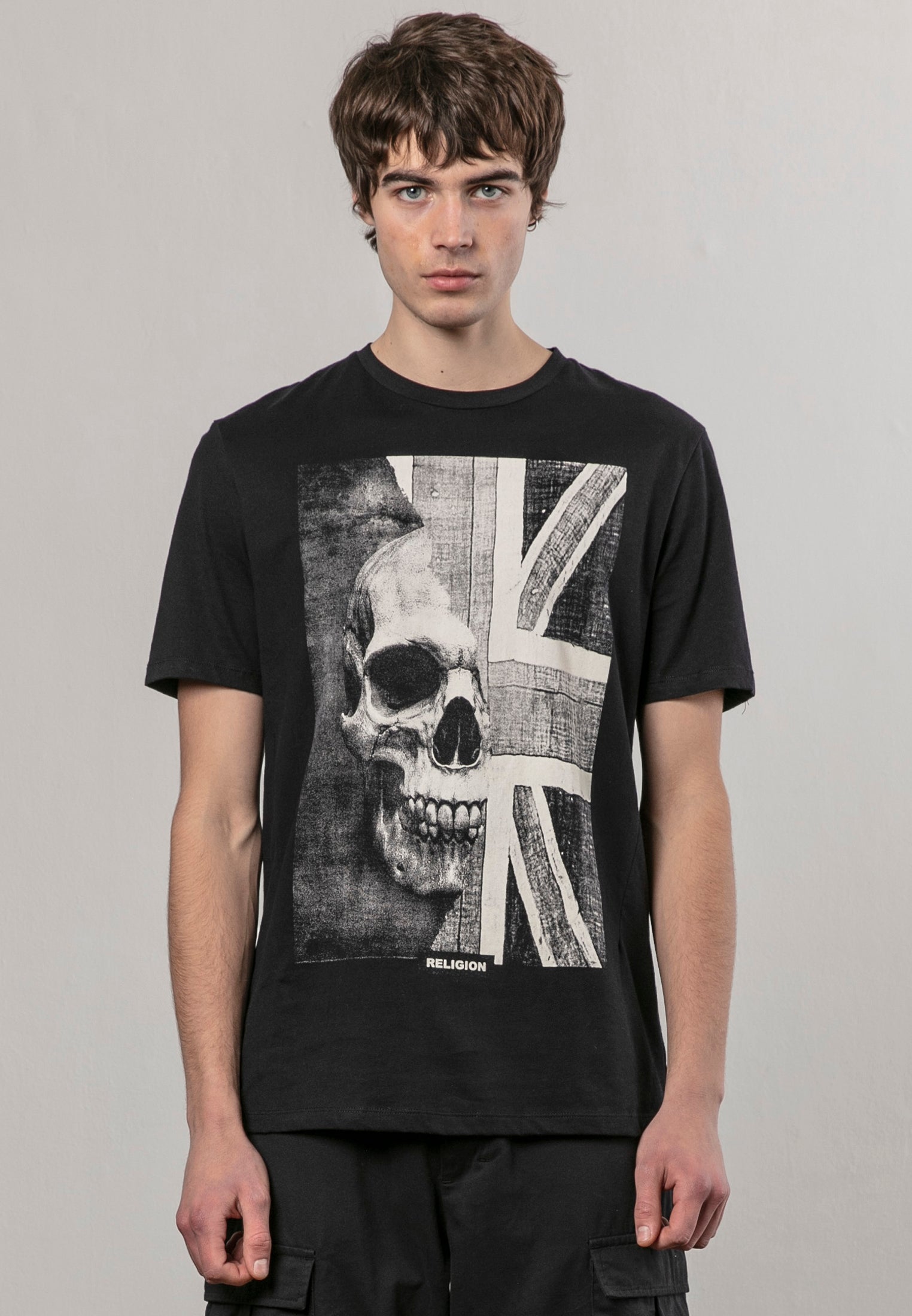 UNION JACK T-SHIRT JET BLACK