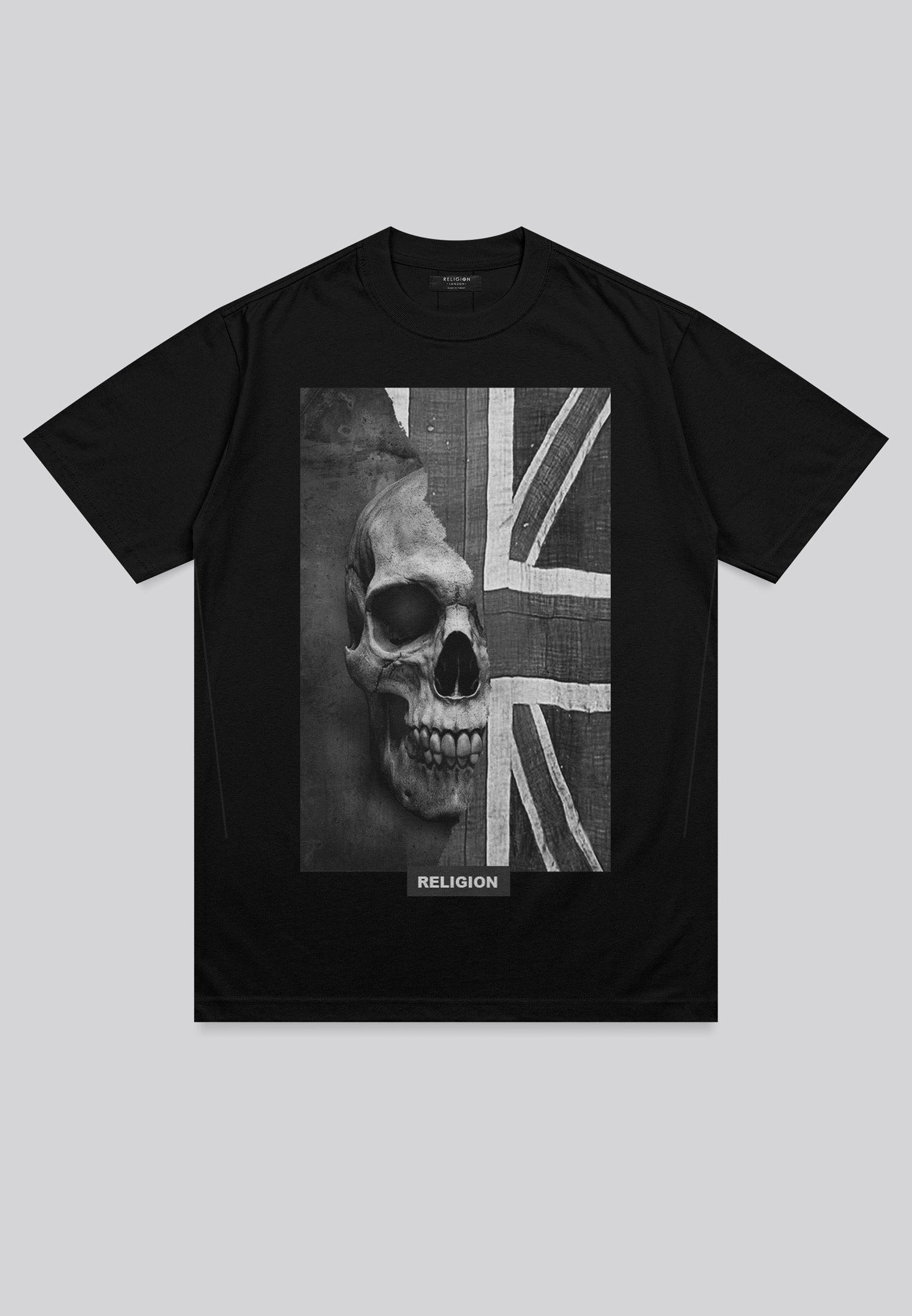 UNION JACK T-SHIRT JET BLACK