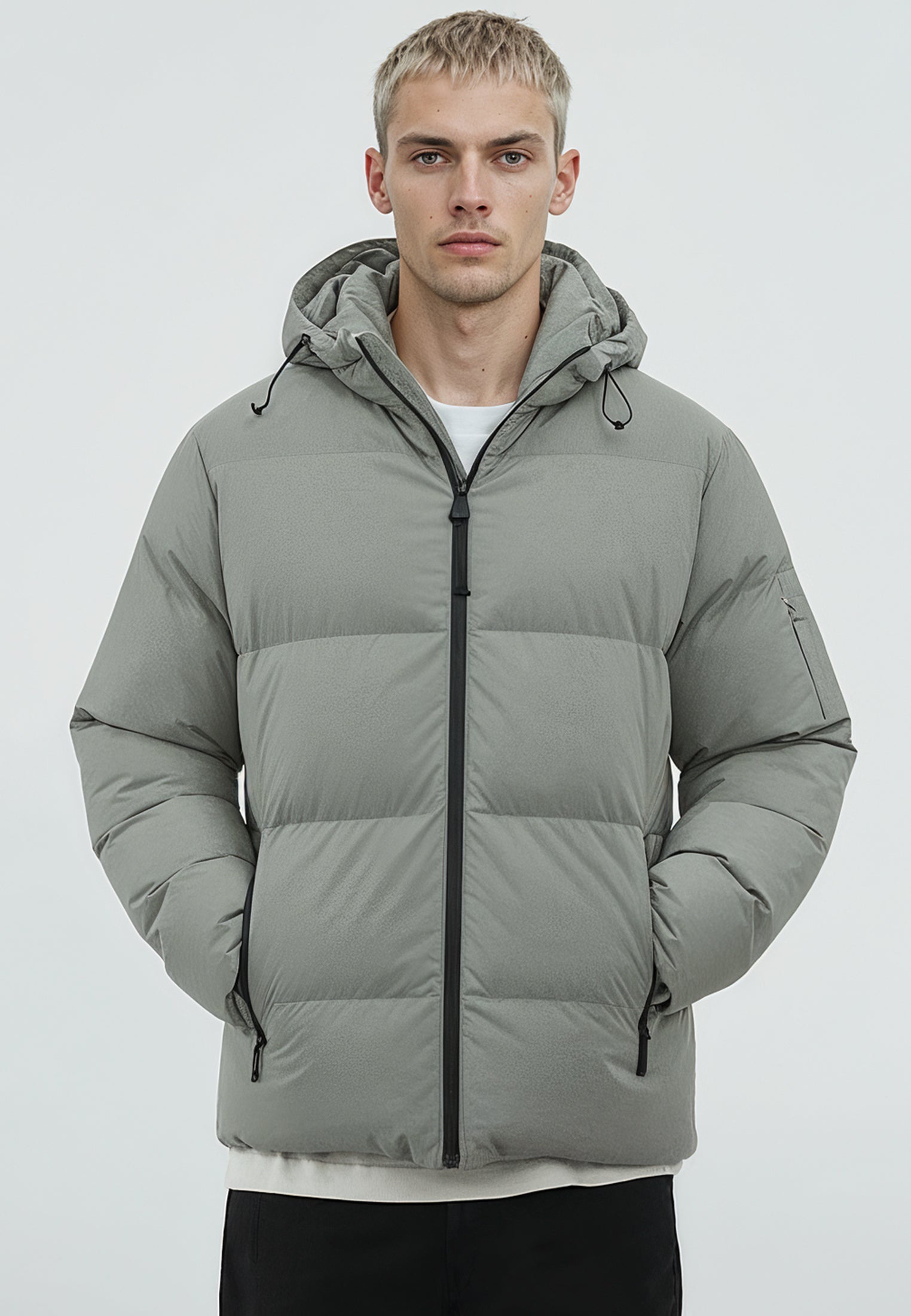 PERFORMANCE PUFFER JACKET KHAKI