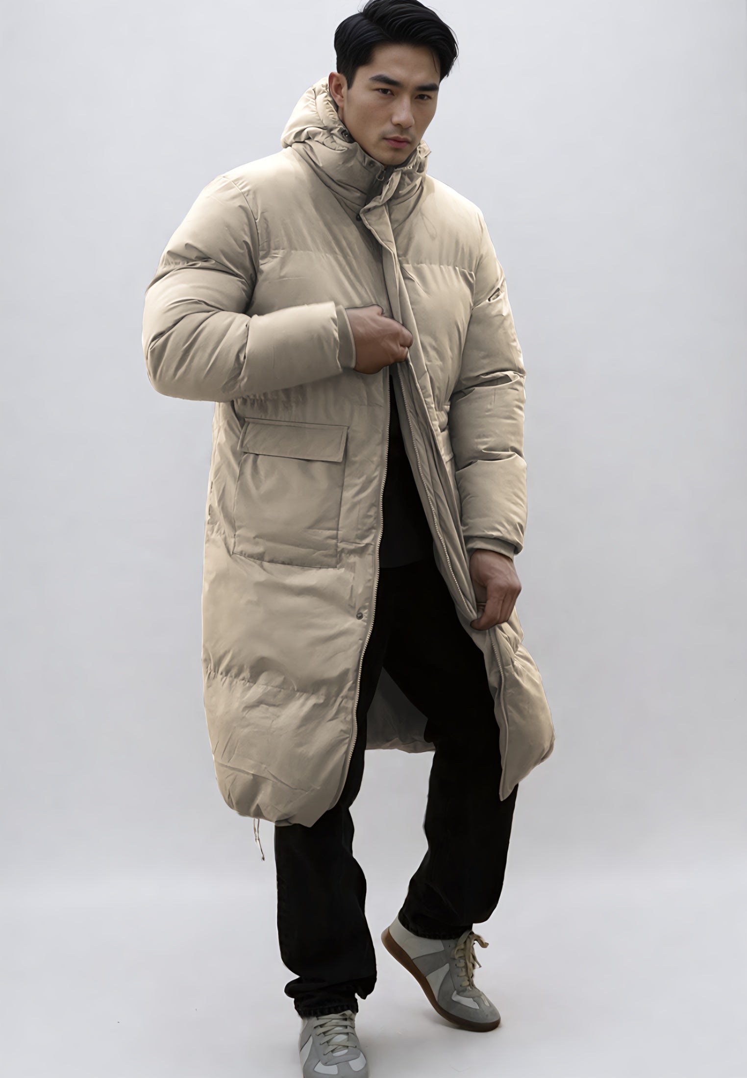 VOYAGER PUFFER PARKA TAN