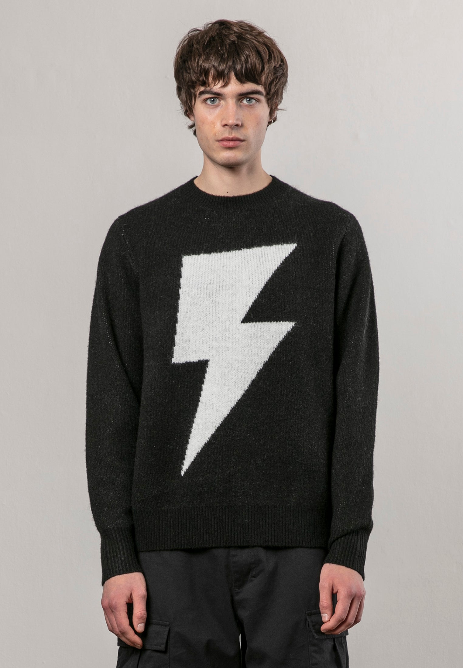 LIGHTNING KNIT BLACK