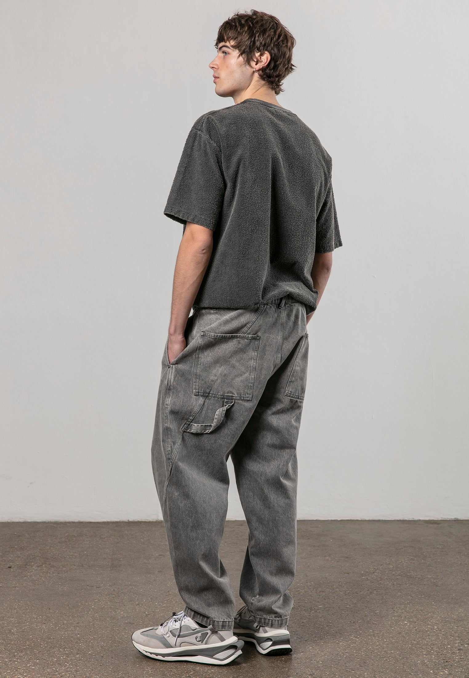 QUANTUM PANT WASHED CHARCOAL