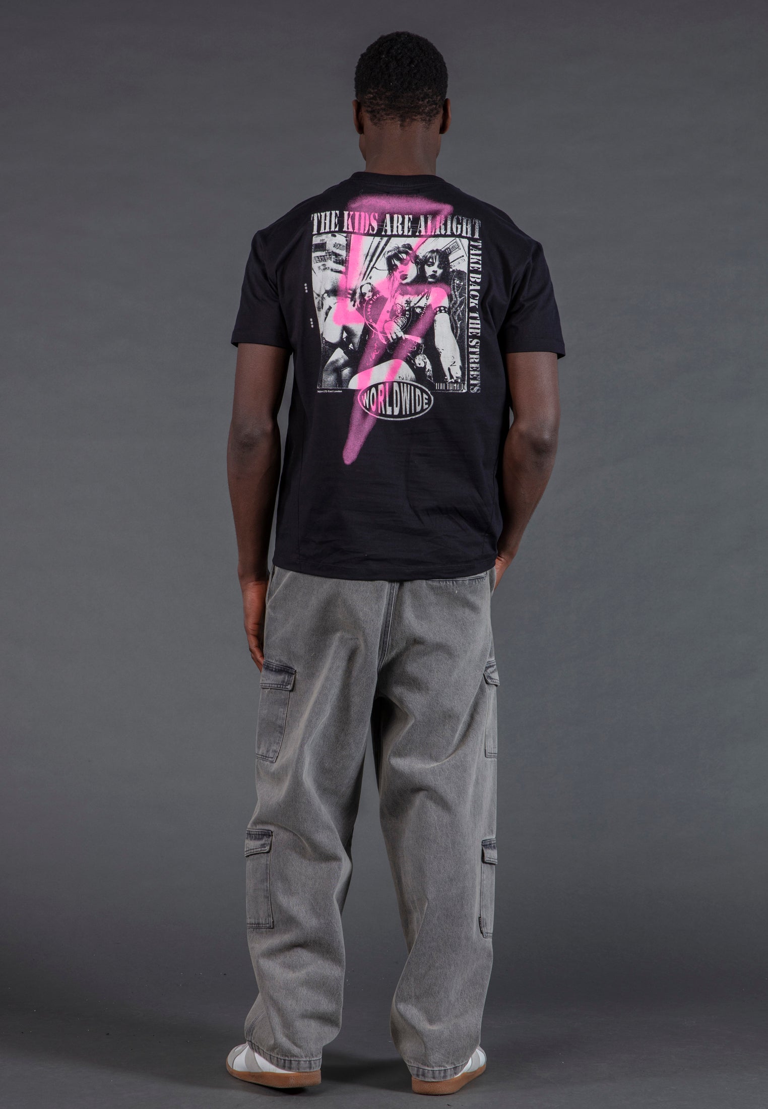 LIGHTNING BOLT T-SHIRT BLACK