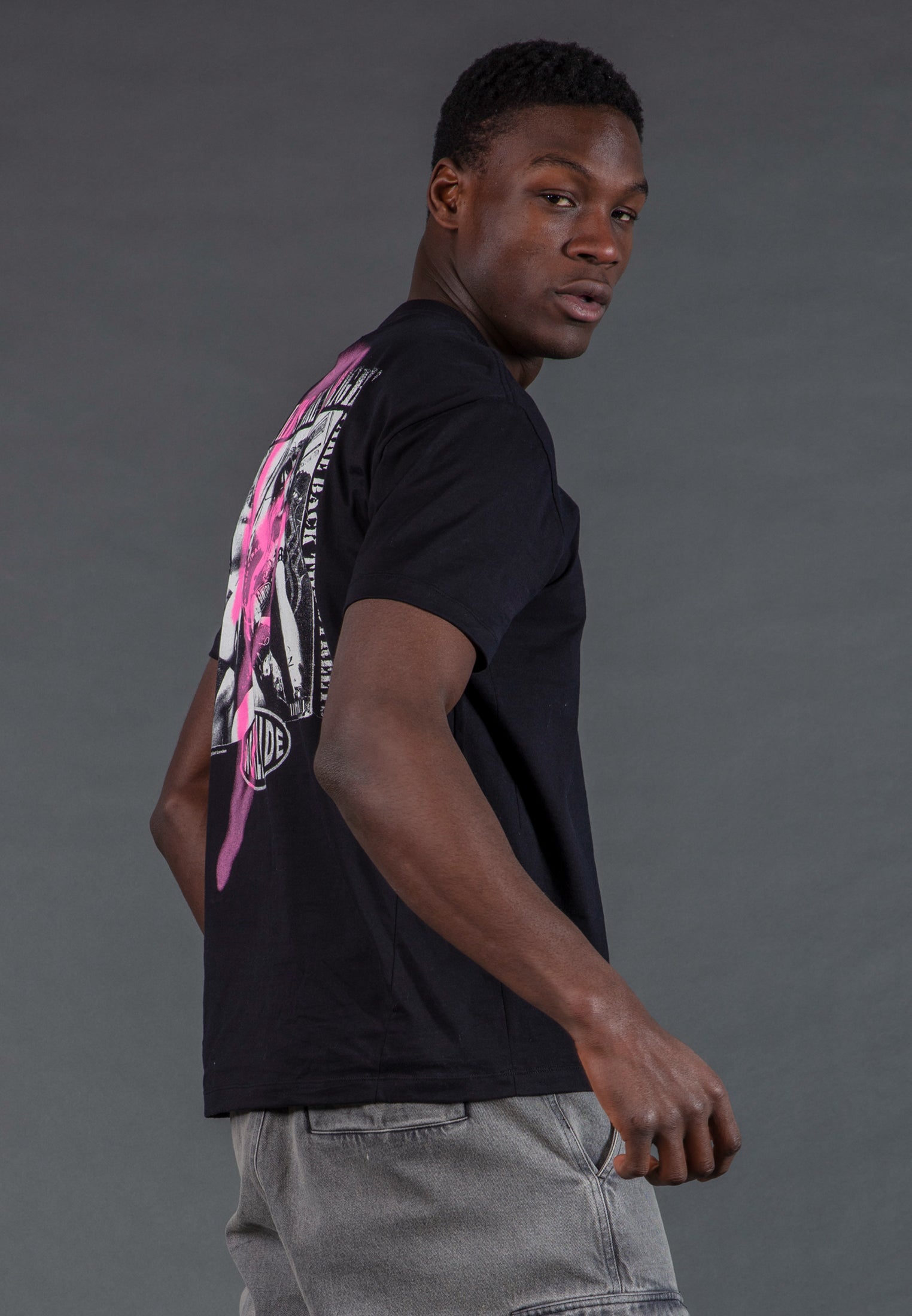 LIGHTNING BOLT T-SHIRT BLACK