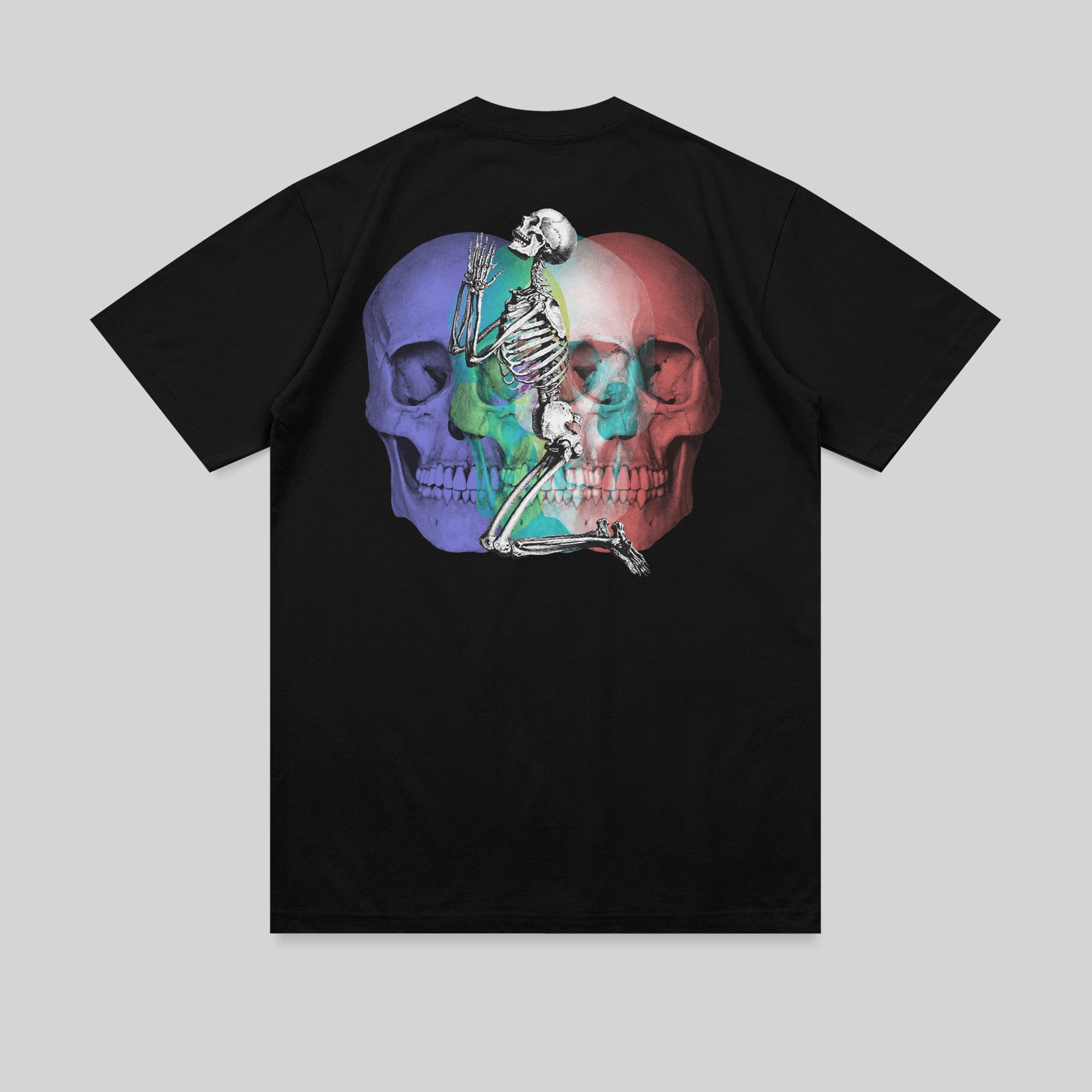 MULTI SKULL T-SHIRT BLACK
