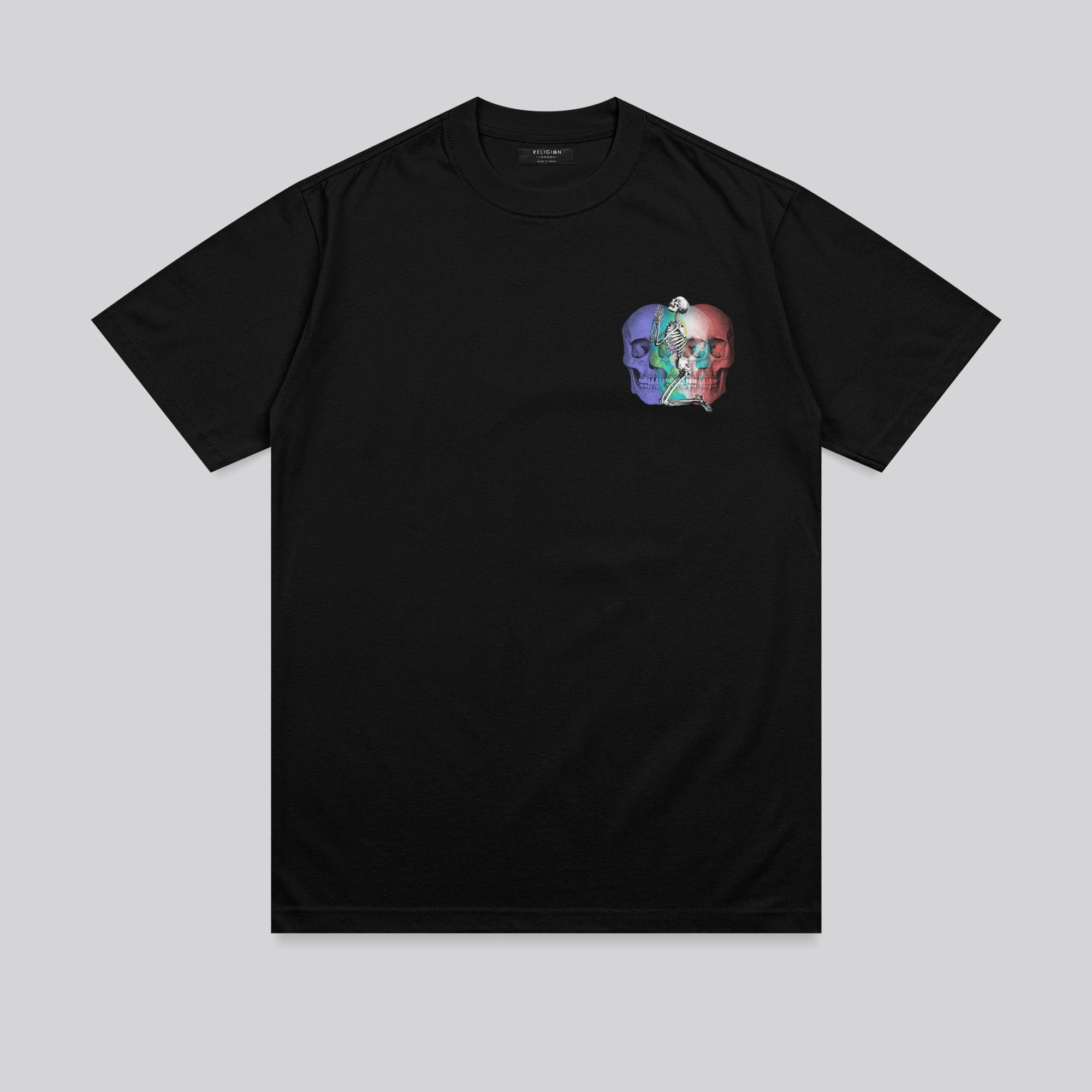 MULTI SKULL T-SHIRT BLACK