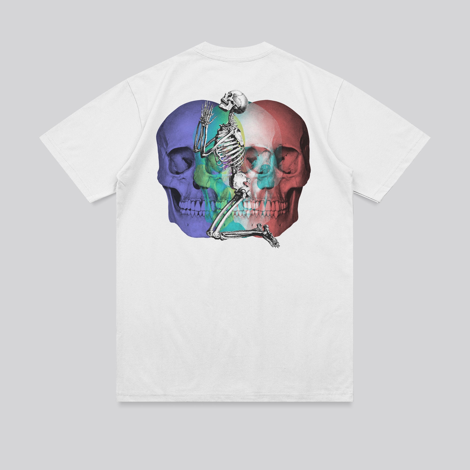 MULTI SKULL T-SHIRT WHITE