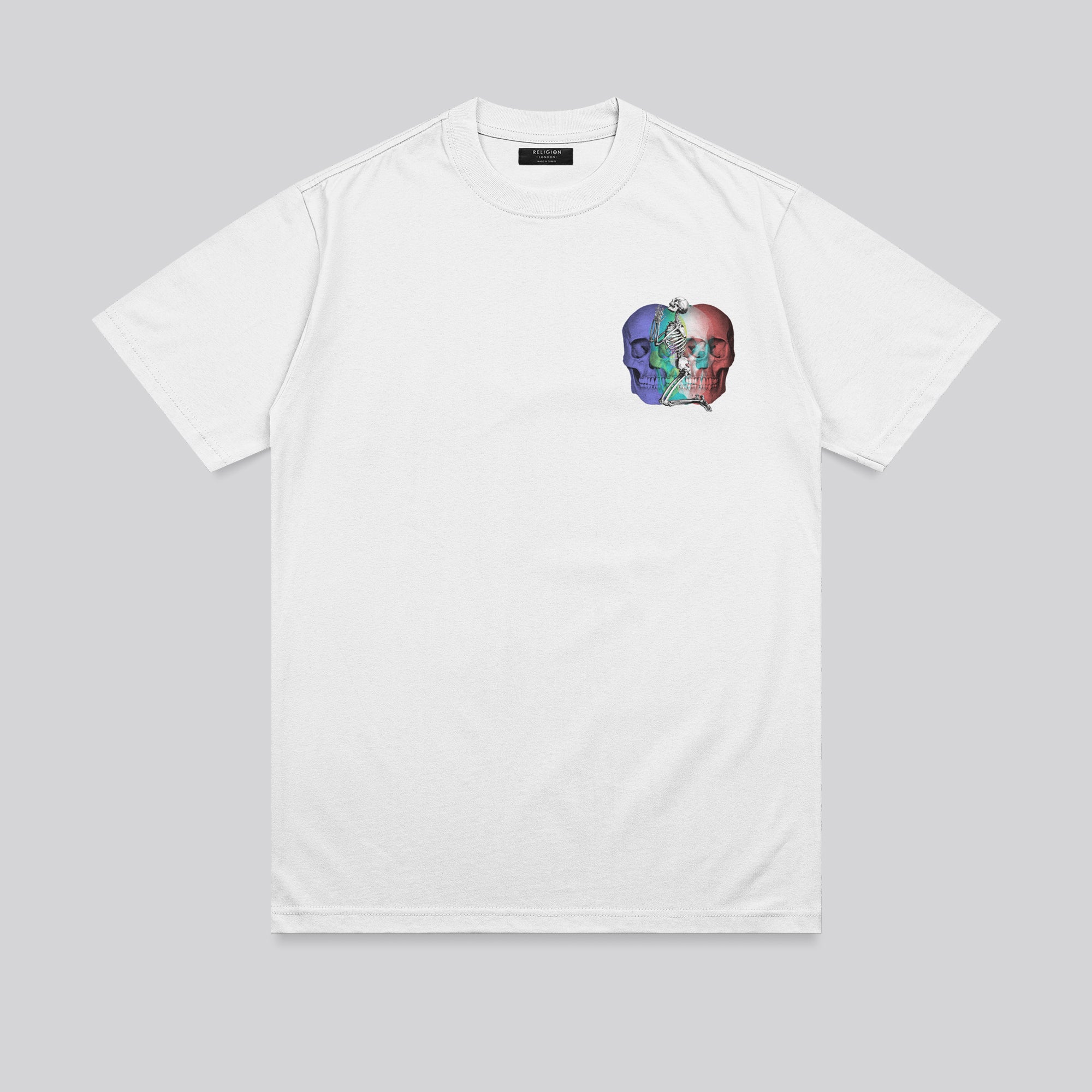 MULTI SKULL T-SHIRT WHITE