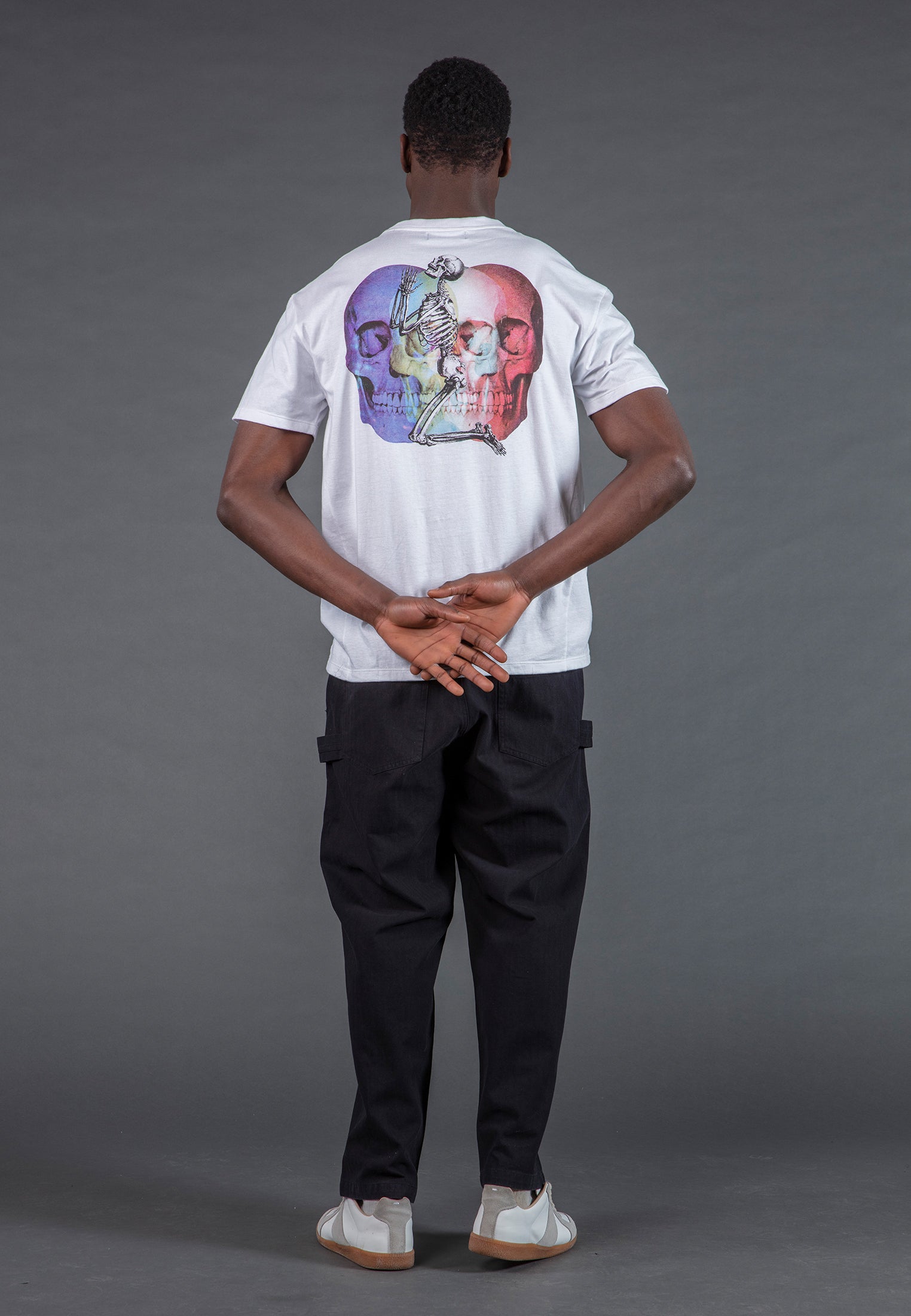 MULTI SKULL T-SHIRT WHITE