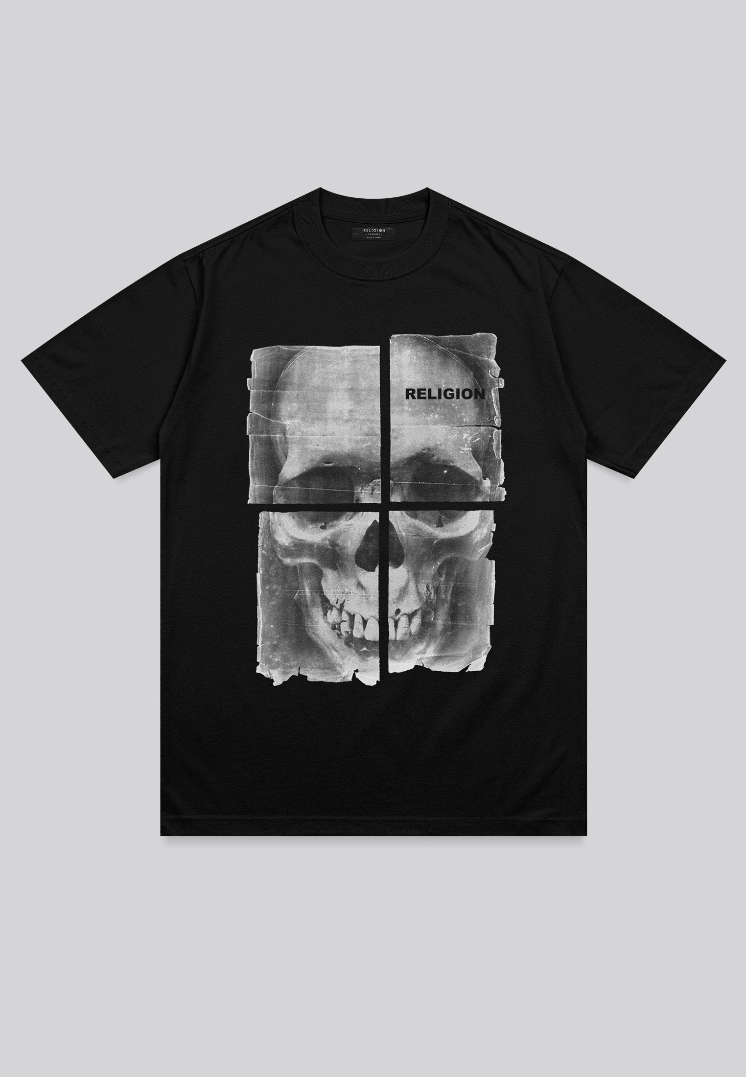 R CROSS T-SHIRT BLACK