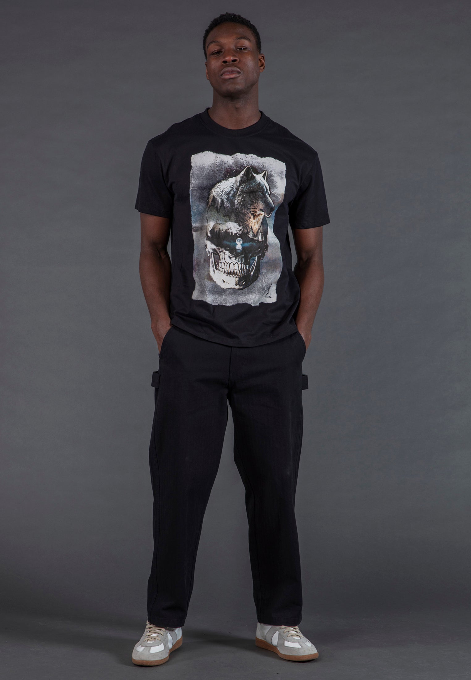 WOLVES T-SHIRT BLACK