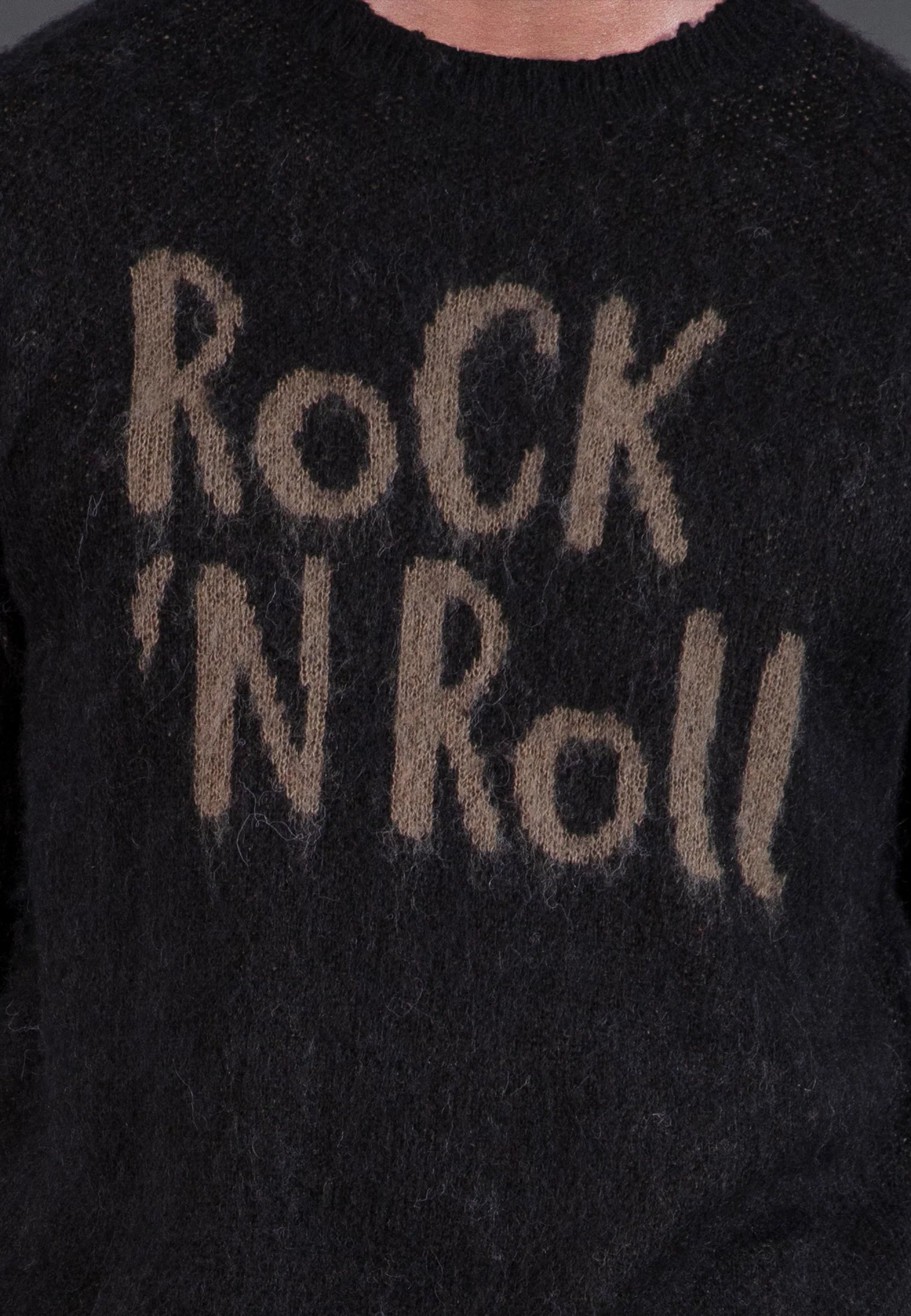 ROCK N ROLL KNIT BLACK