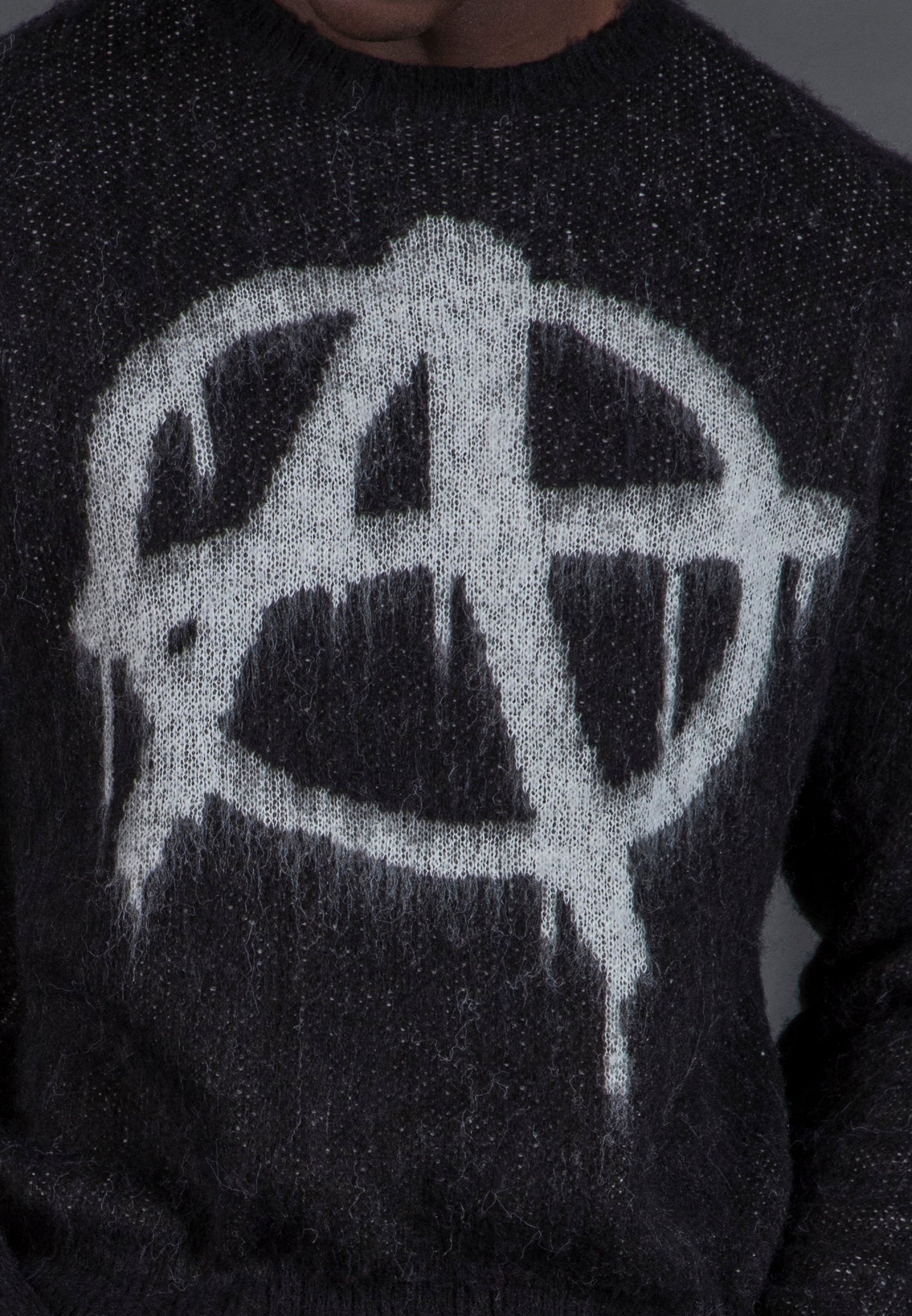SYMBOL KNIT BLACK