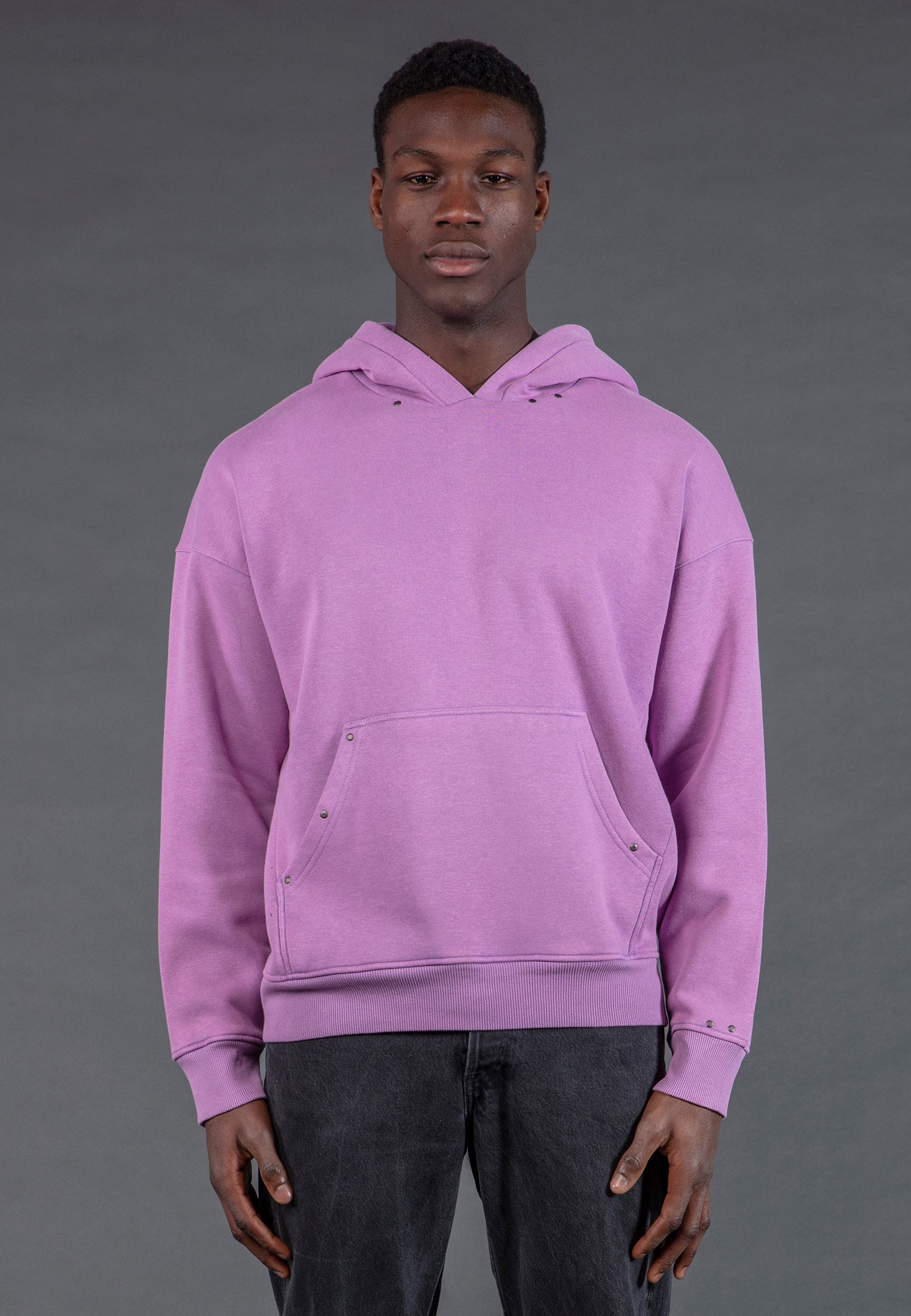 ACID RIPPER HOODIE LIGHT MAUVE
